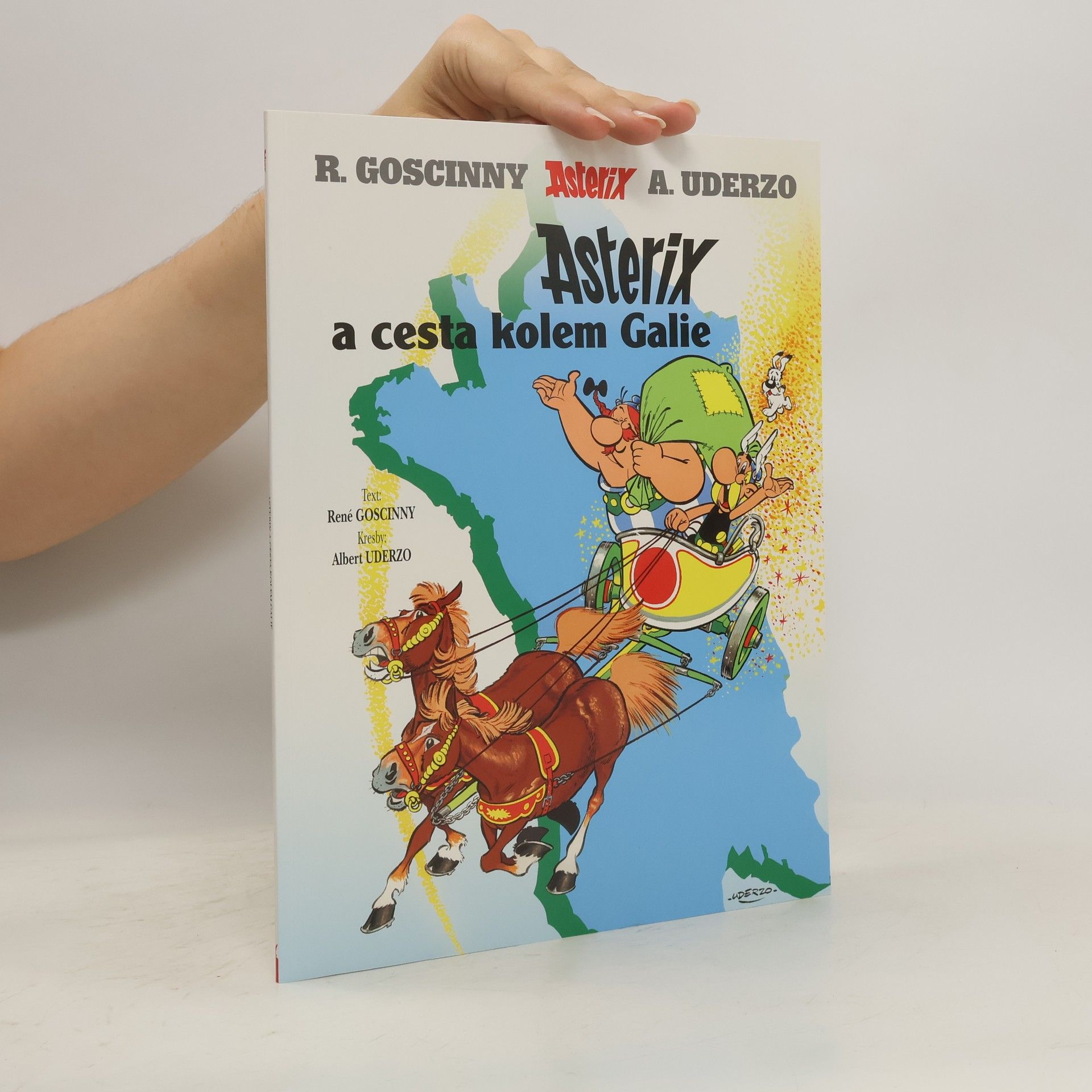 René Goscinny Asterix a cesta kolem Galie