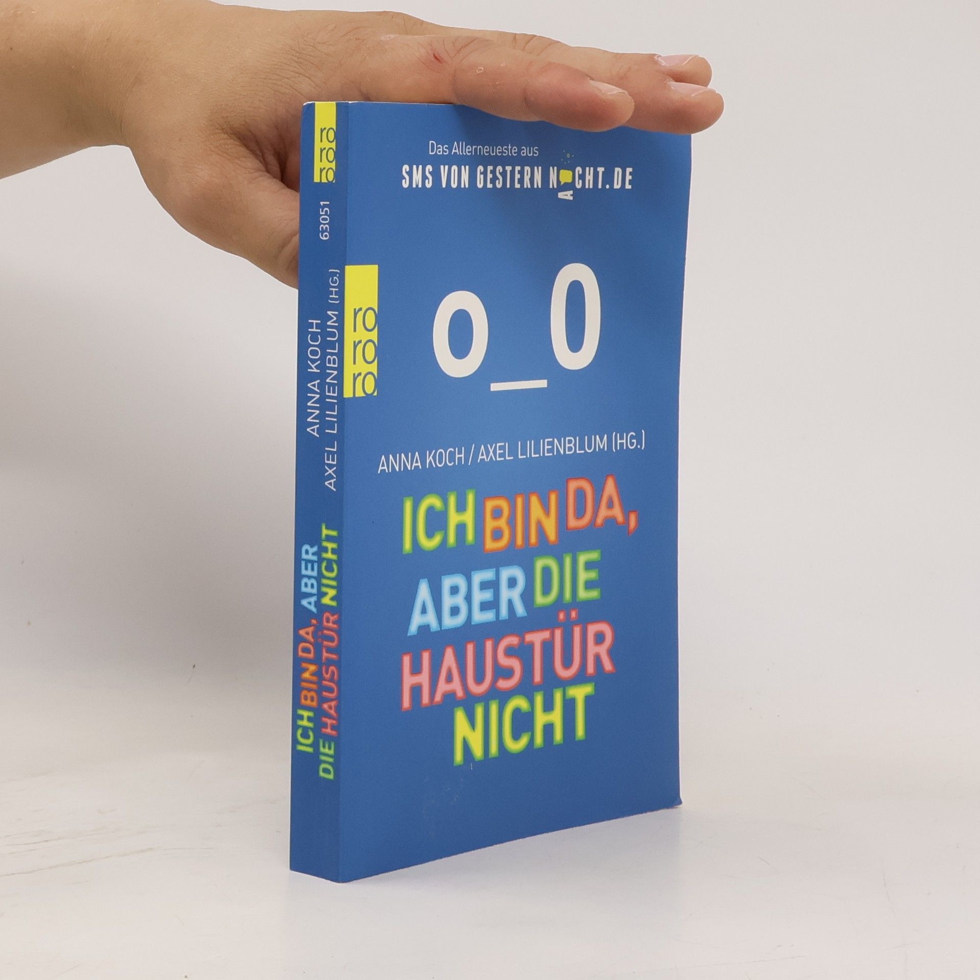 Anna Koch Ich bin da, aber die Haustür nicht