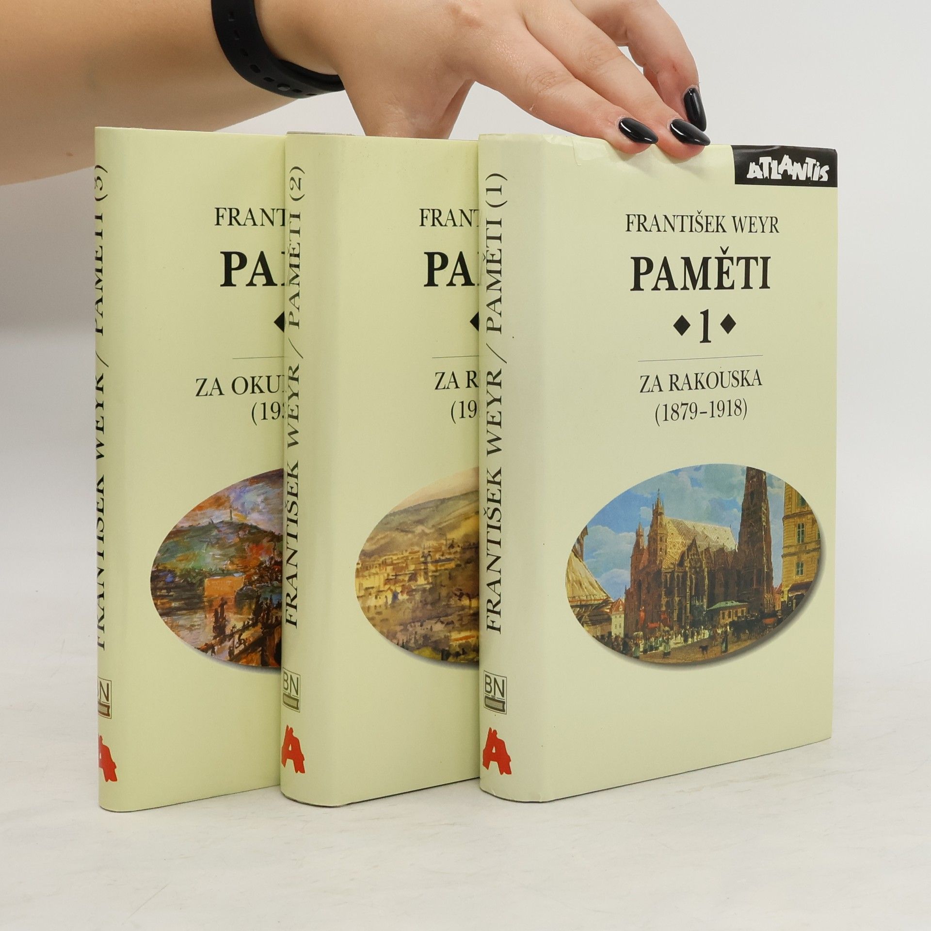 František Weyr Paměti 1-3