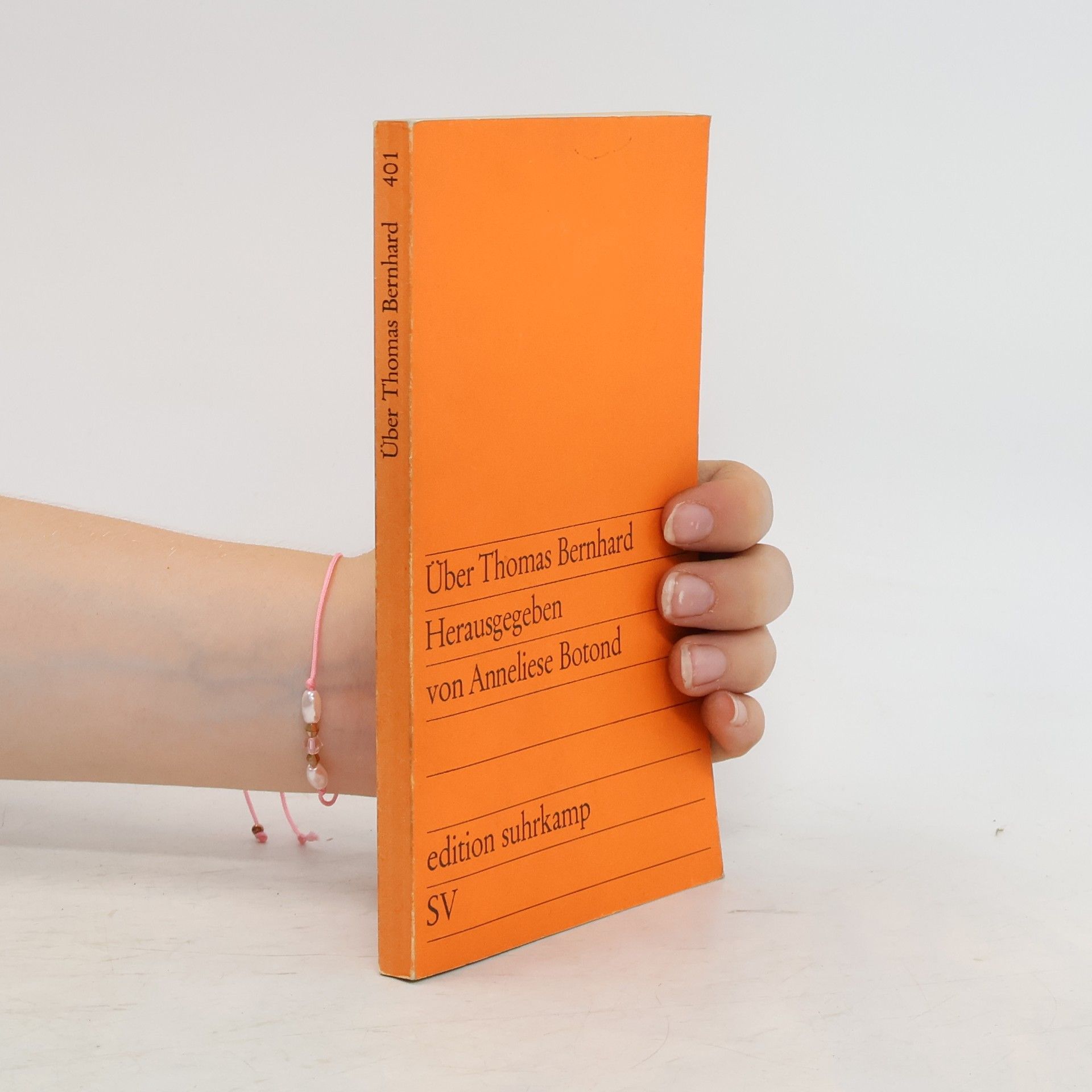 Anneliese Botond Über Thomas Bernhard