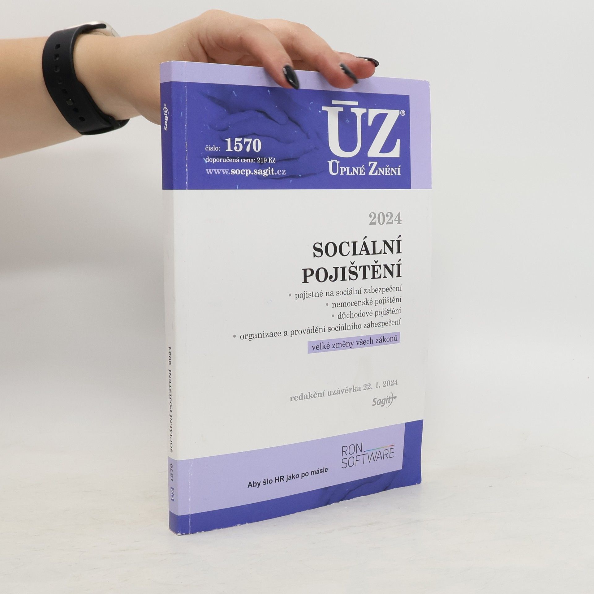 Sagit ÚZ 1570 Sociální pojištění