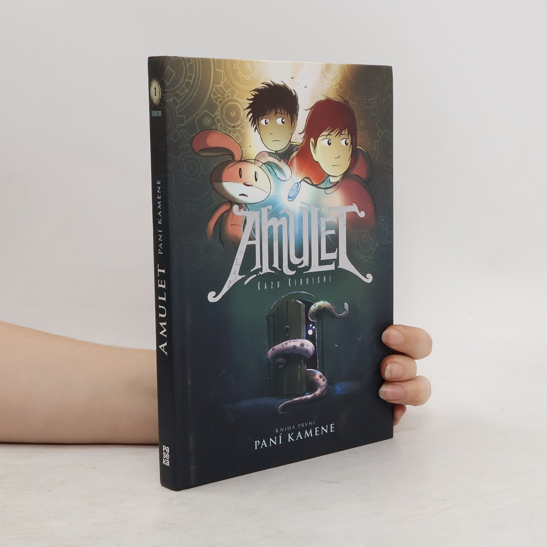 Kazu Kibuishi Paní kamene. Amulet. Kniha první