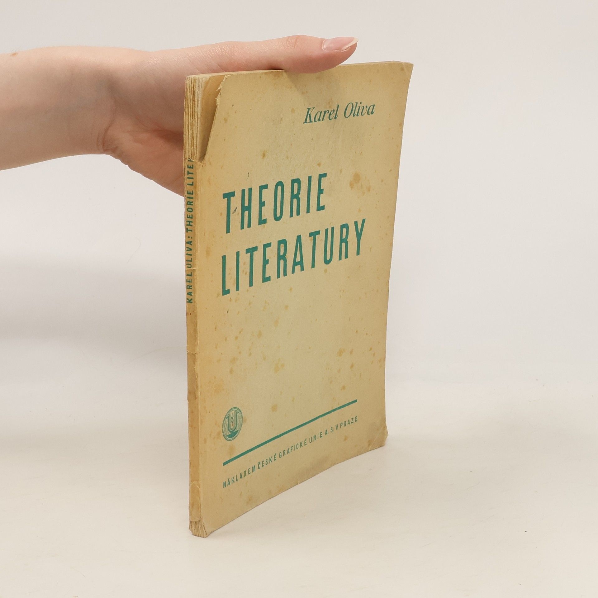 Karel Oliva Teorie literatury