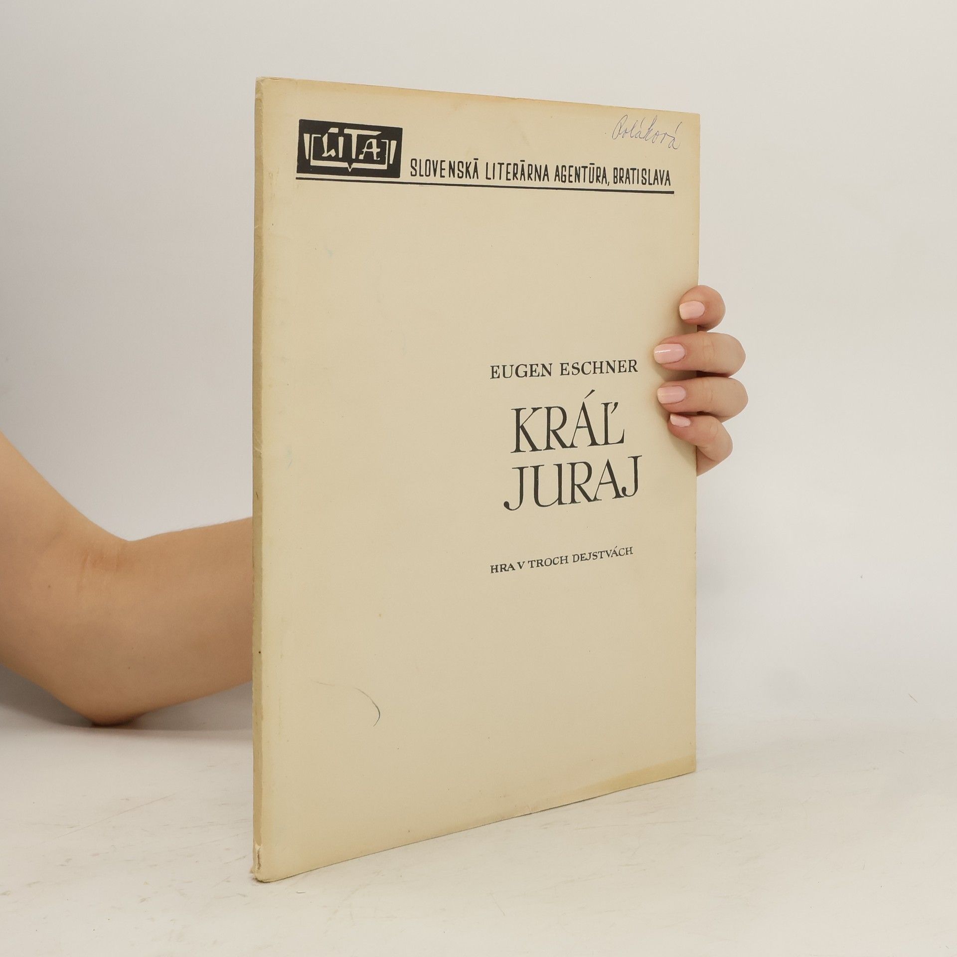 Eugen Eschner Kráľ Juraj