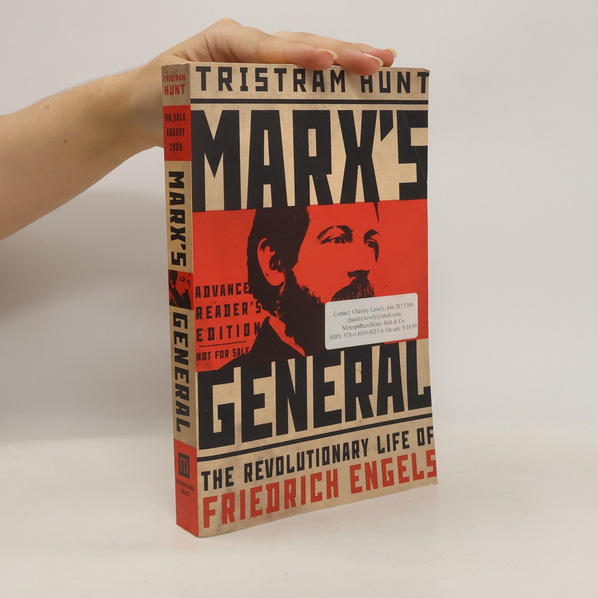 Tristram Hunt Marx's general