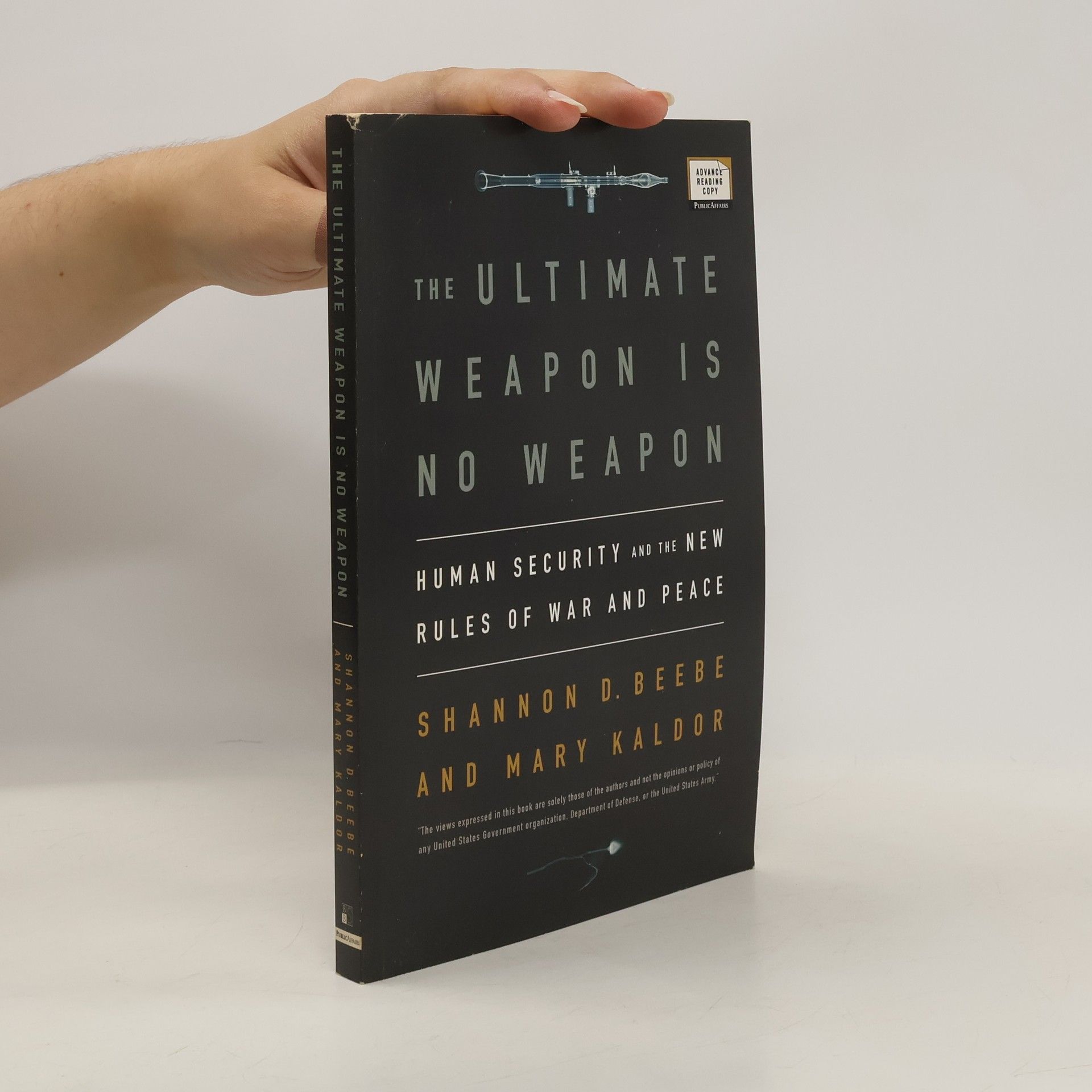 Shannon D. Beebe The Ultimate Weapon is No Weapon