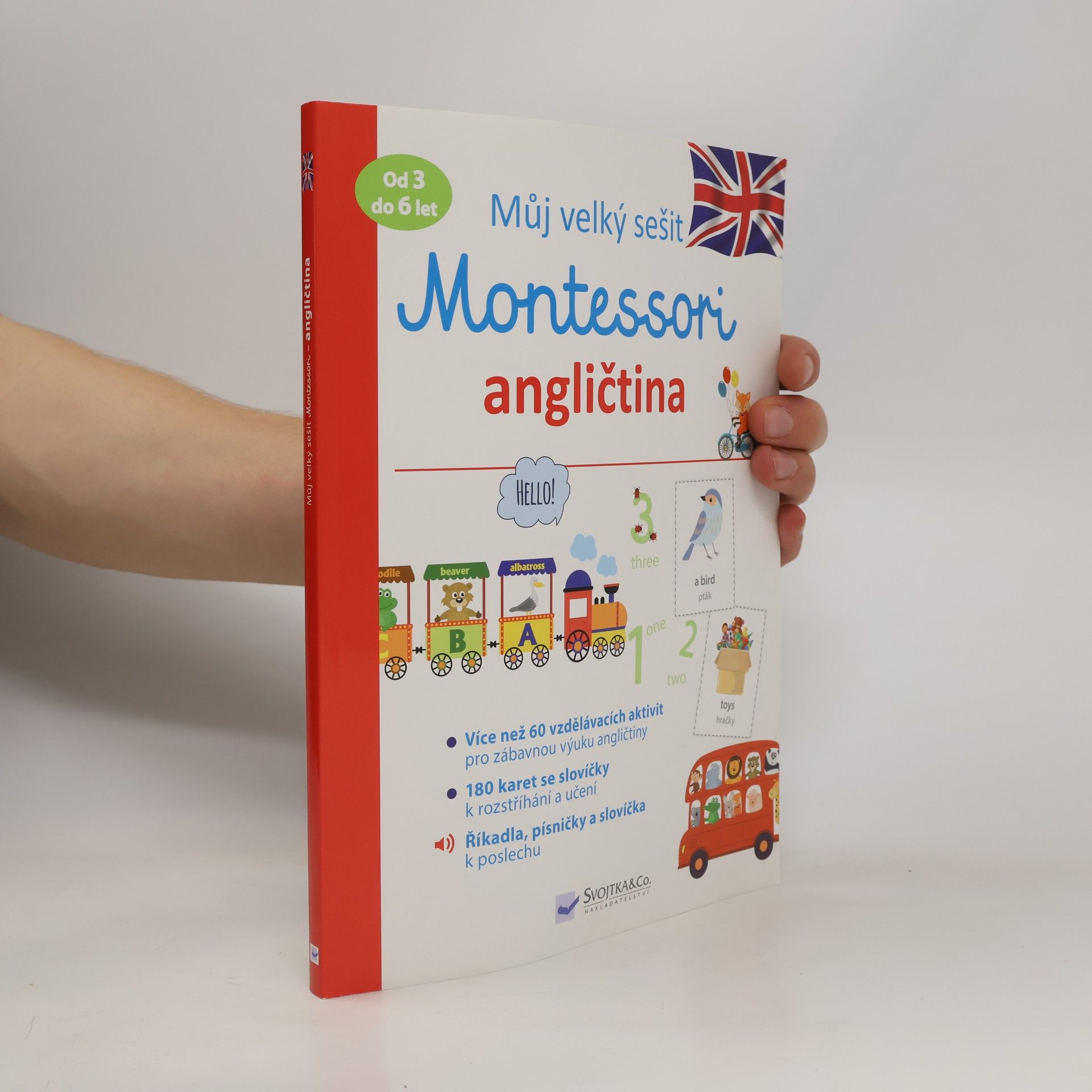 Lydie Barusseau Můj velký sešit Montessori. Angličtina