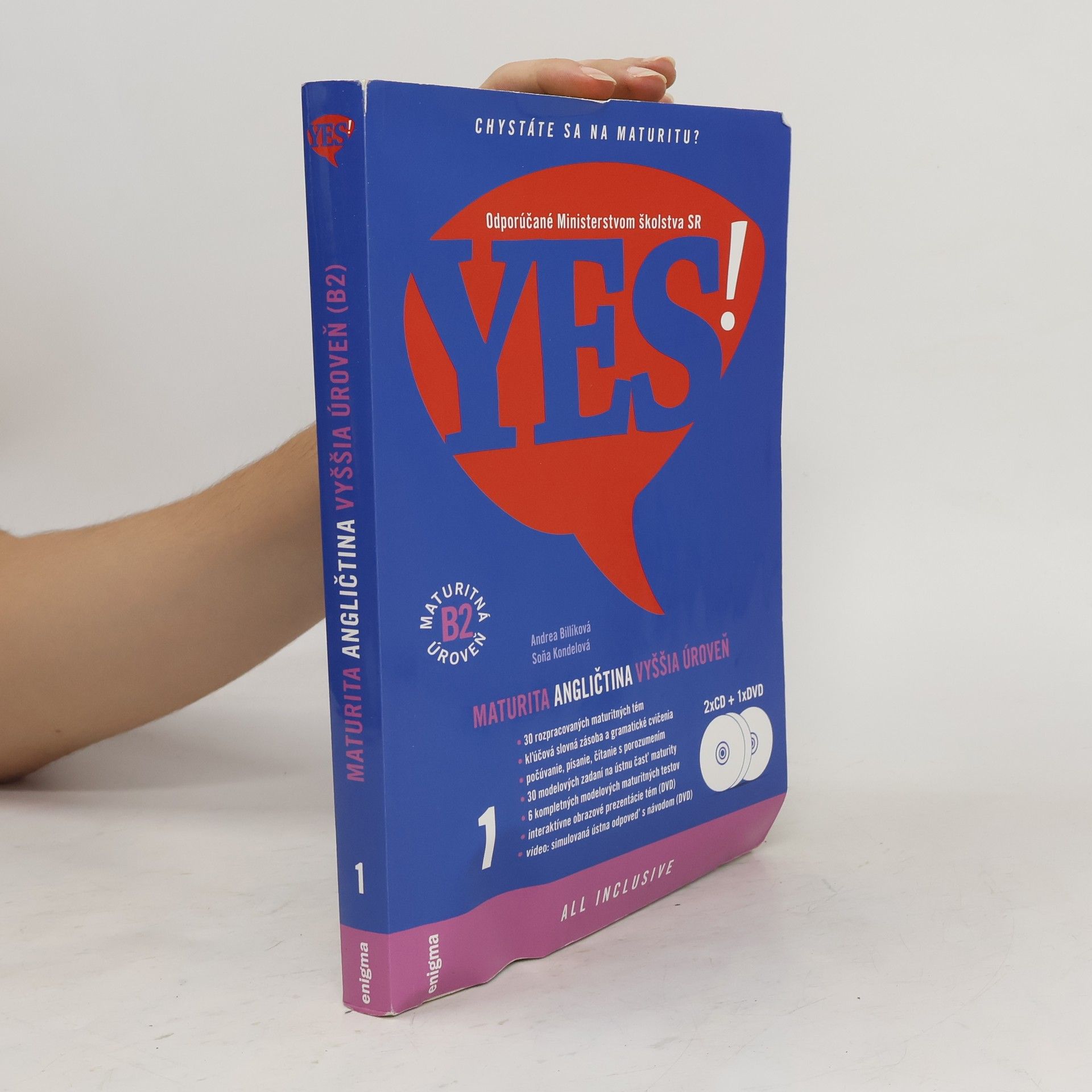 Andrea Billíková Yes! Maturita - Angličtina - Vyššia úroveň 1. díl