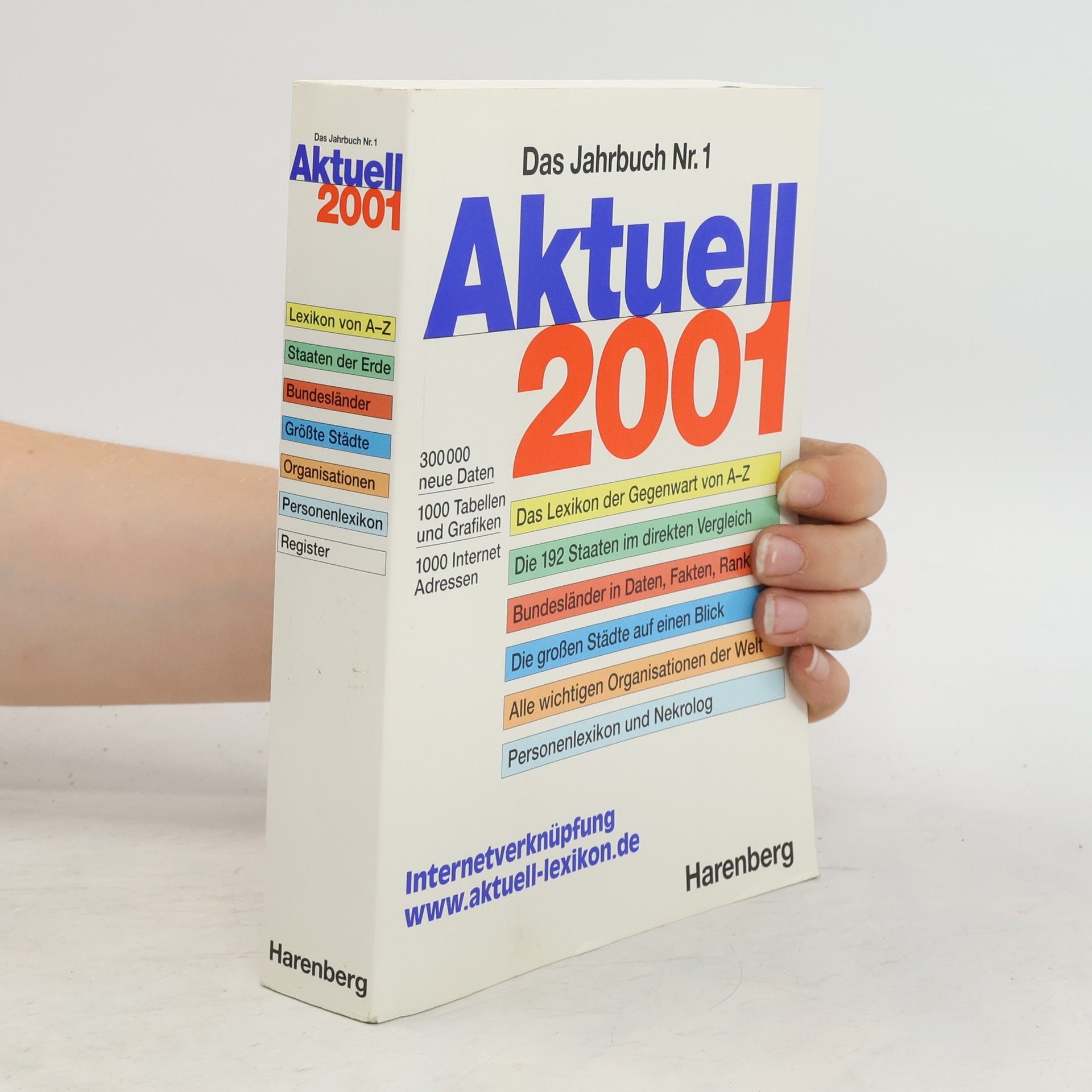Bodo Harenberg Aktuell 2001. Harenberg Lexikon der Gegenwart