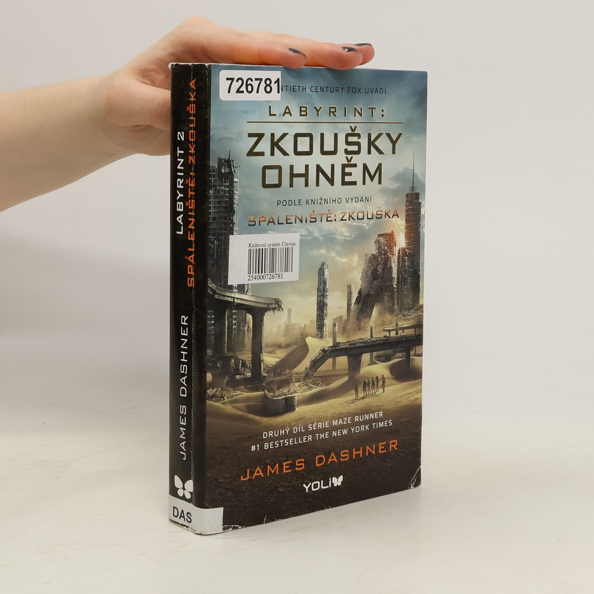 James Dashner Labyrint 2. Spáleniště: zkouška