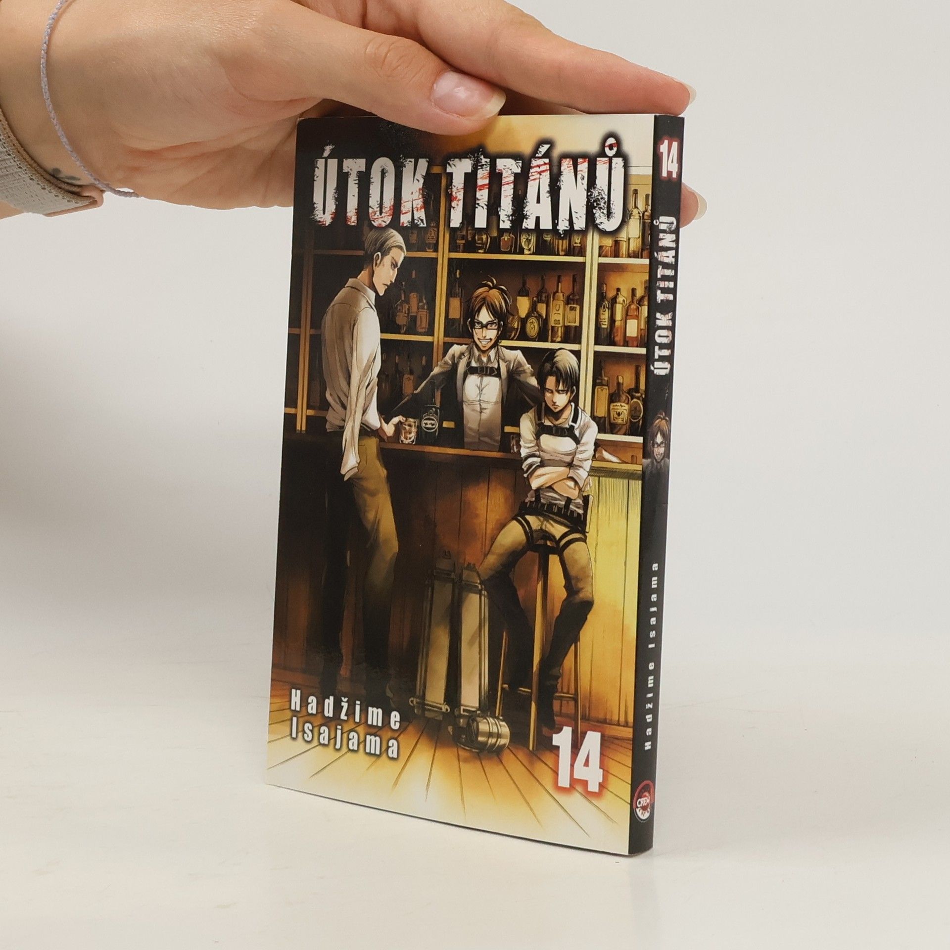 Hajime Isayama Útok titánů 14