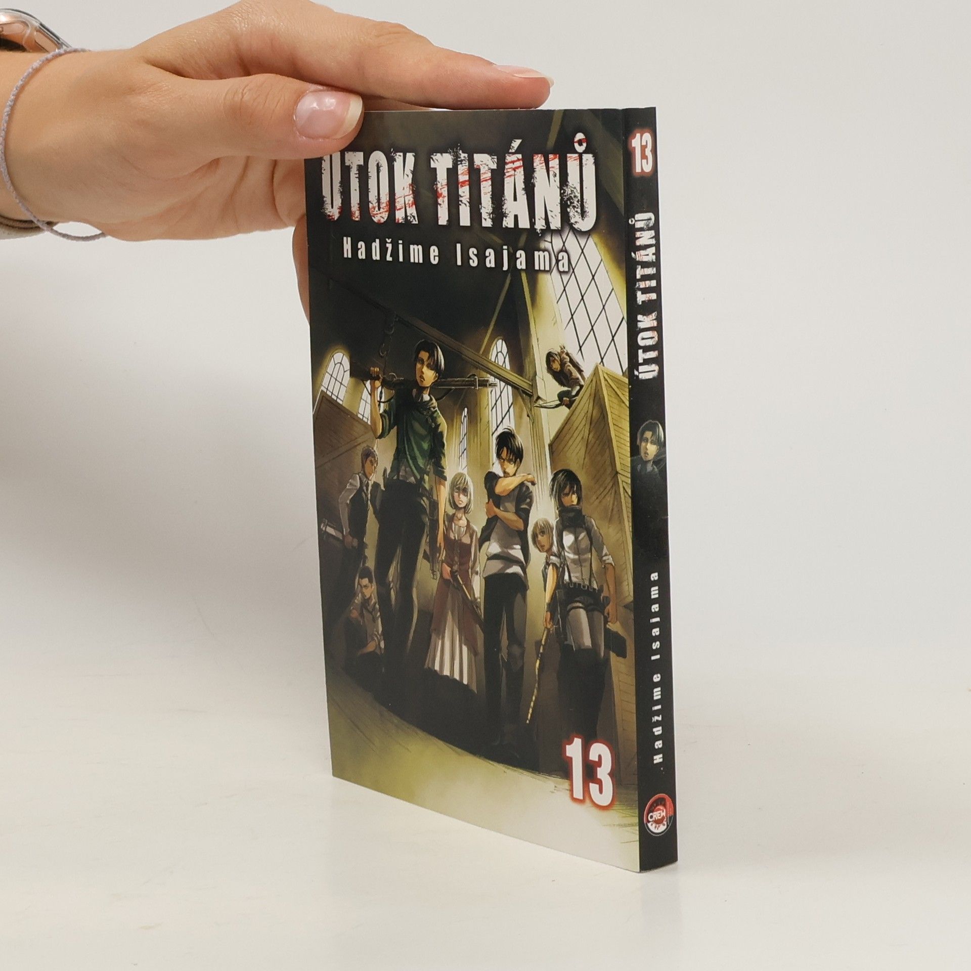 Hajime Isayama Útok titánů 13
