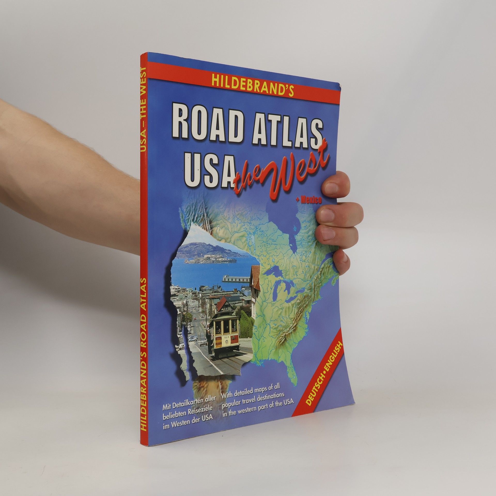Andrea Brandhoff Hildebrand's road atlas USA, the West