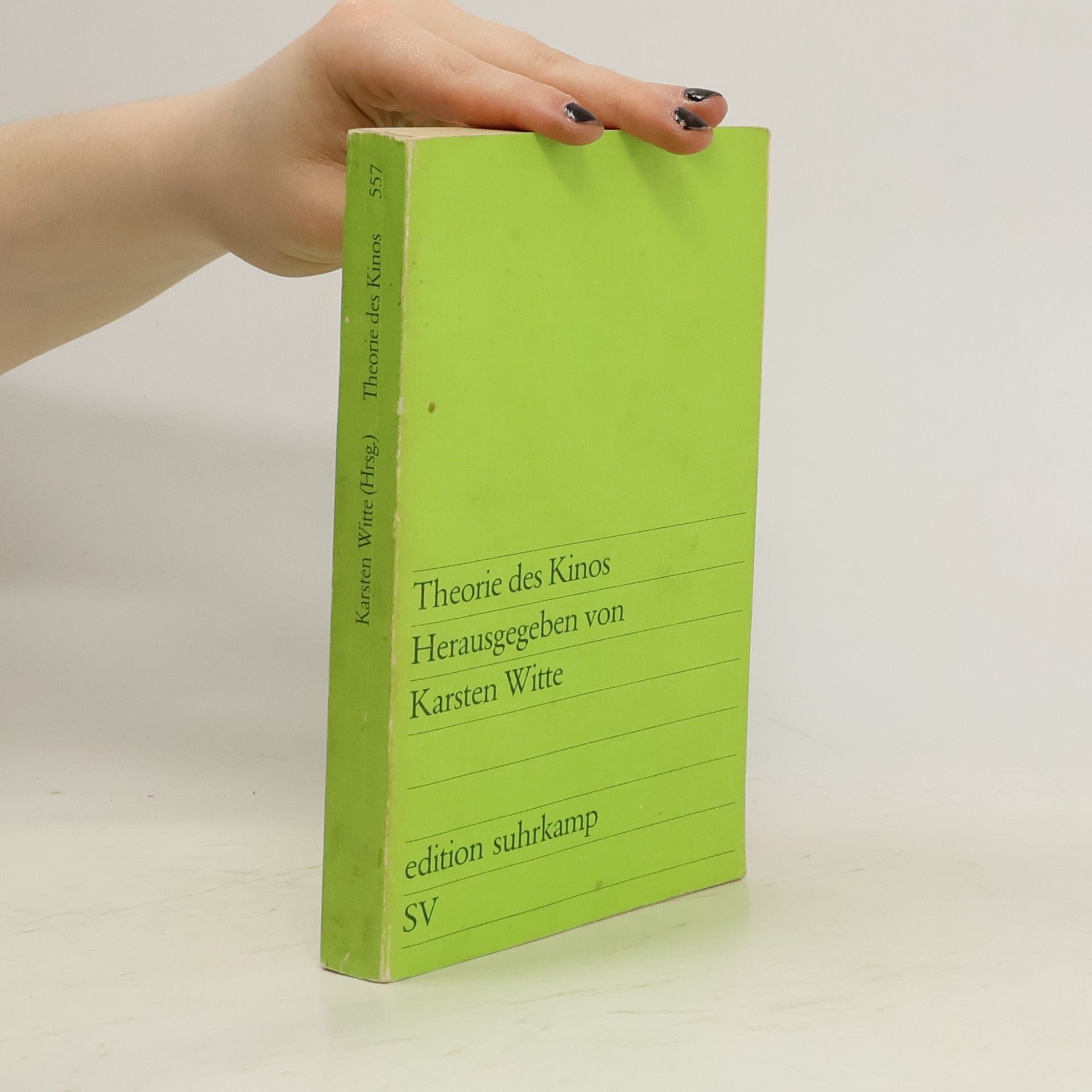 Karsten Witte Theorie des Kinos