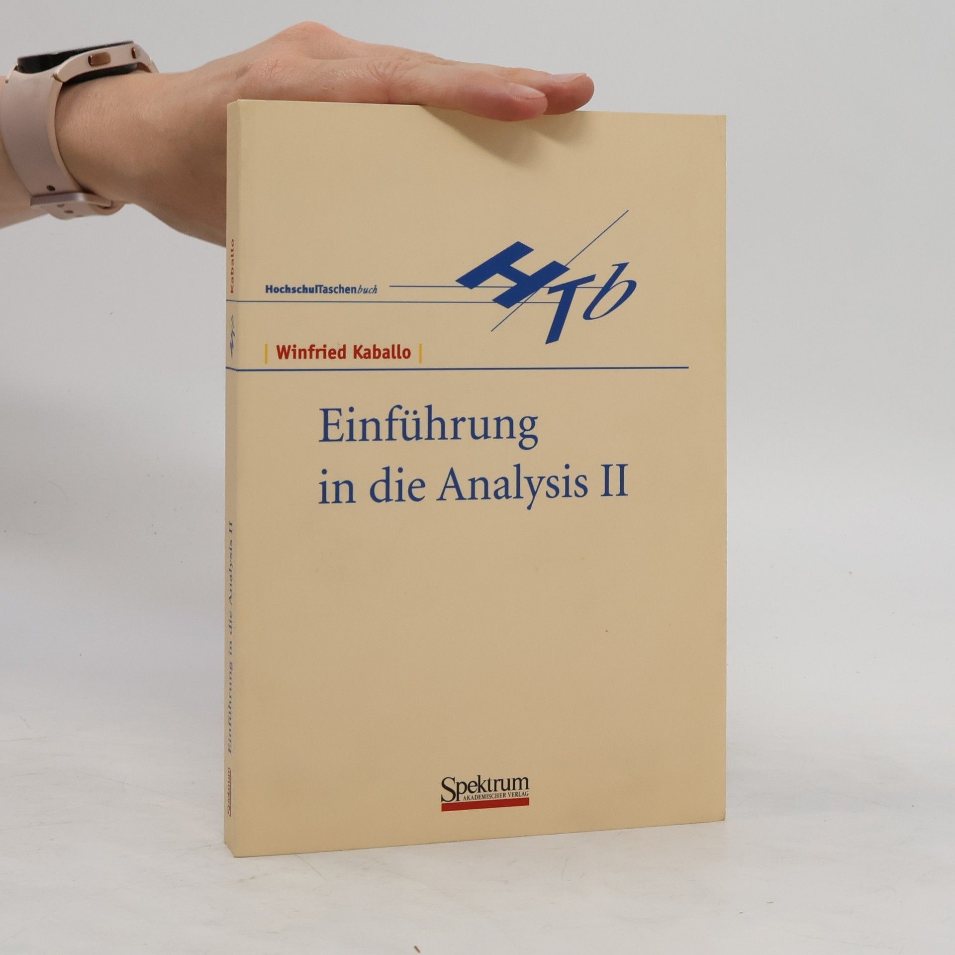 Winfried Kaballo Einführung in die Analysis 2