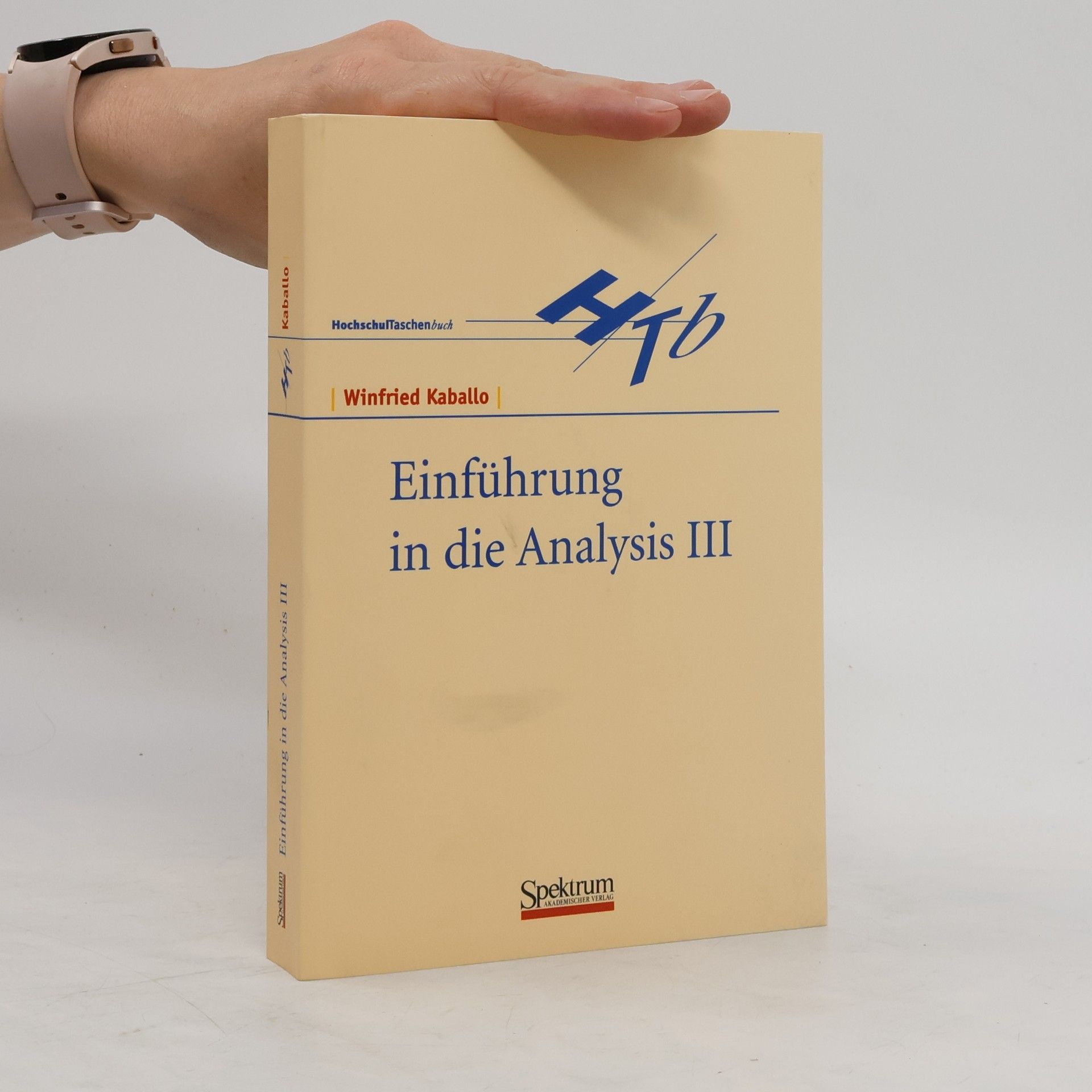 Winfried Kaballo Einführung in die Analysis 3