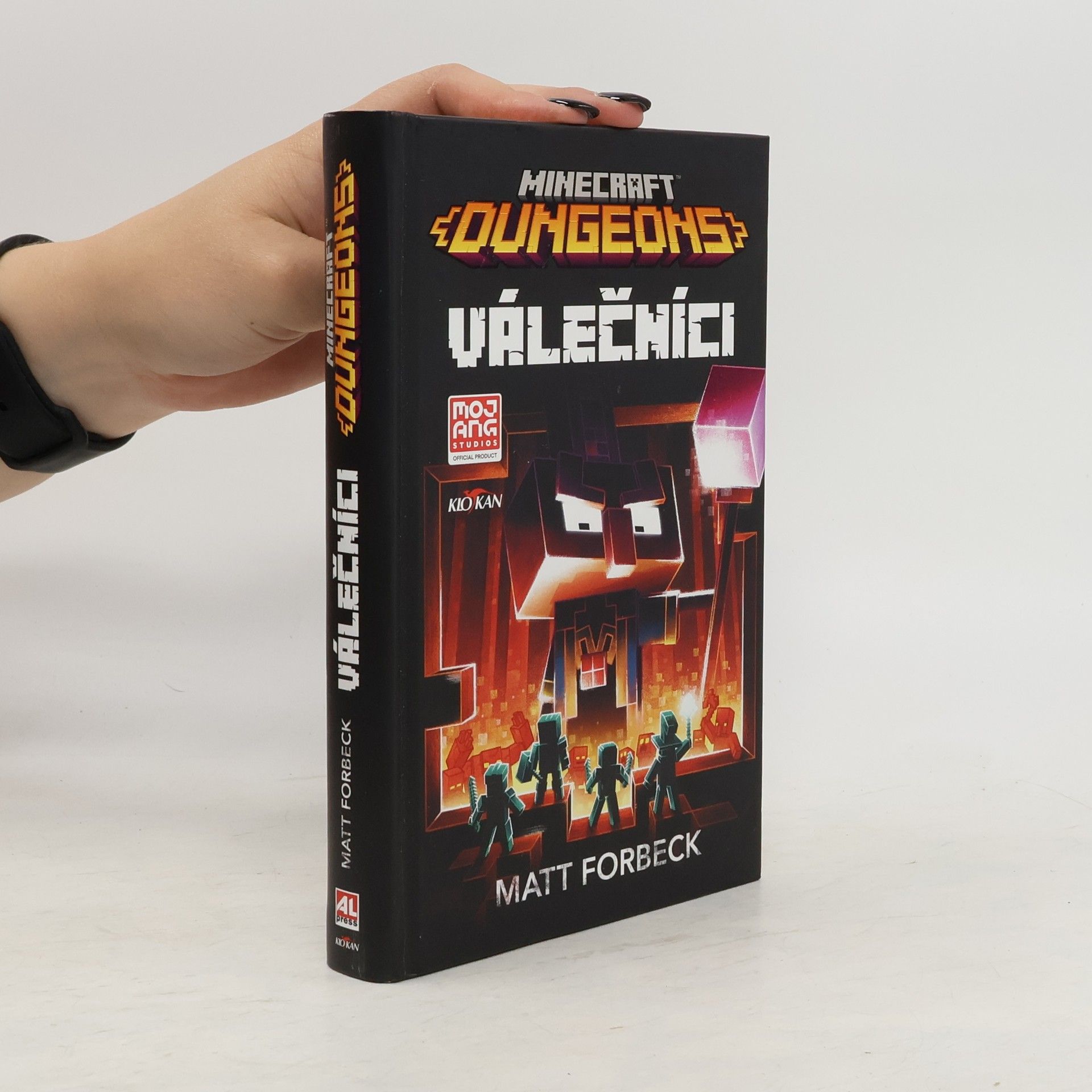 Matt Forbeck Minecraft Dungeons. Válečníci