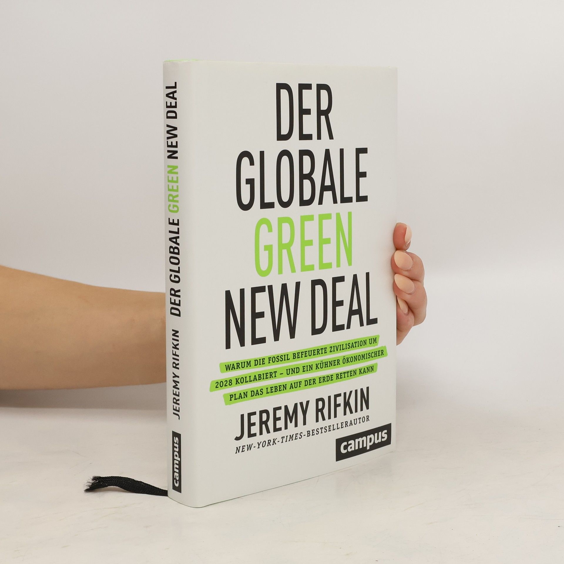 Jeremy Rifkin Der globale Green New Deal