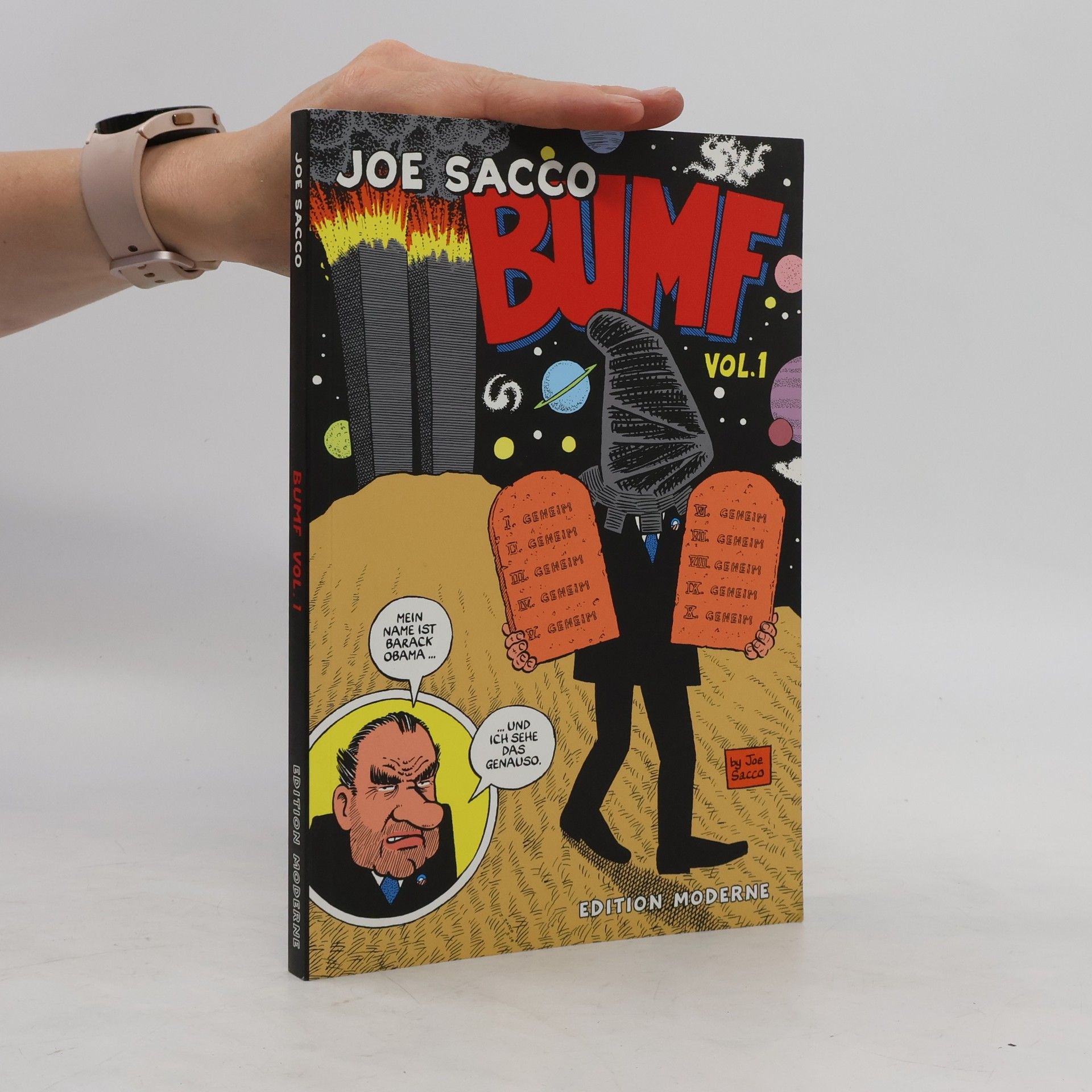 Joe Sacco Bumf