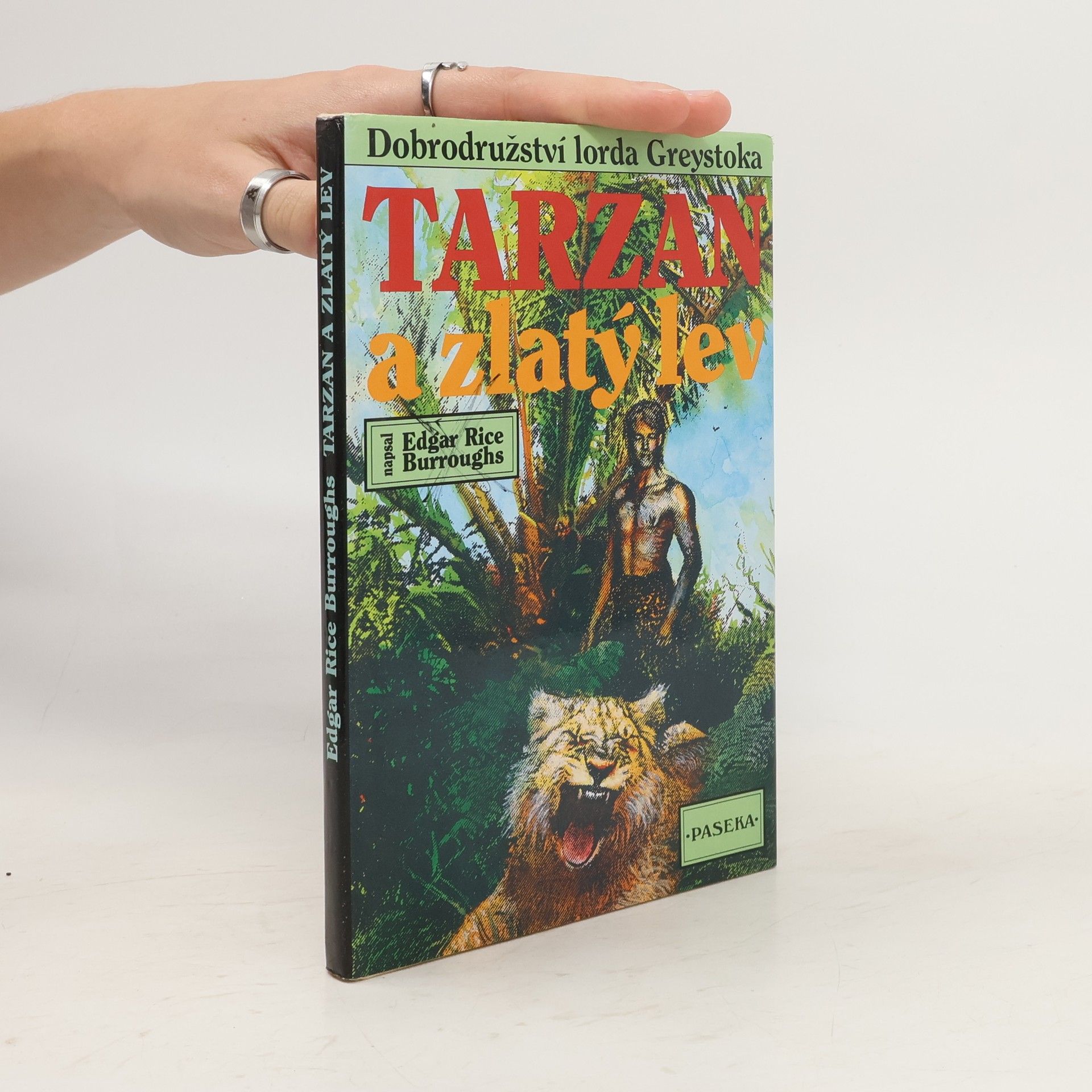 Edgar Rice Burroughs Tarzan a zlatý lev