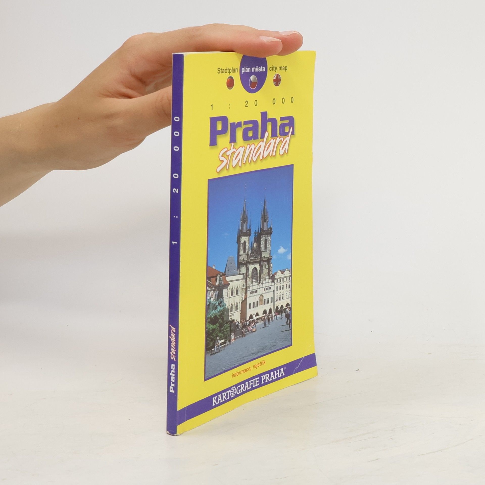 Jana Krejčová Praha standard 1 : 20 000