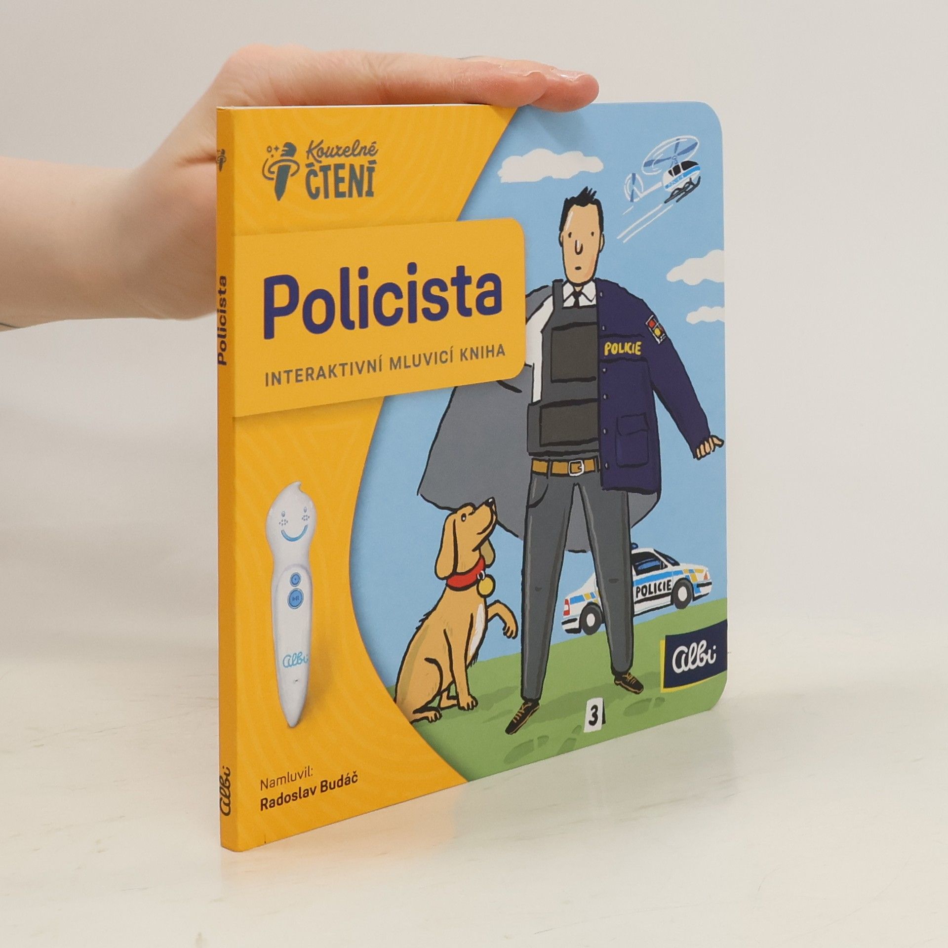 Jan Laštovička  Policista interaktivní mluvící kniha