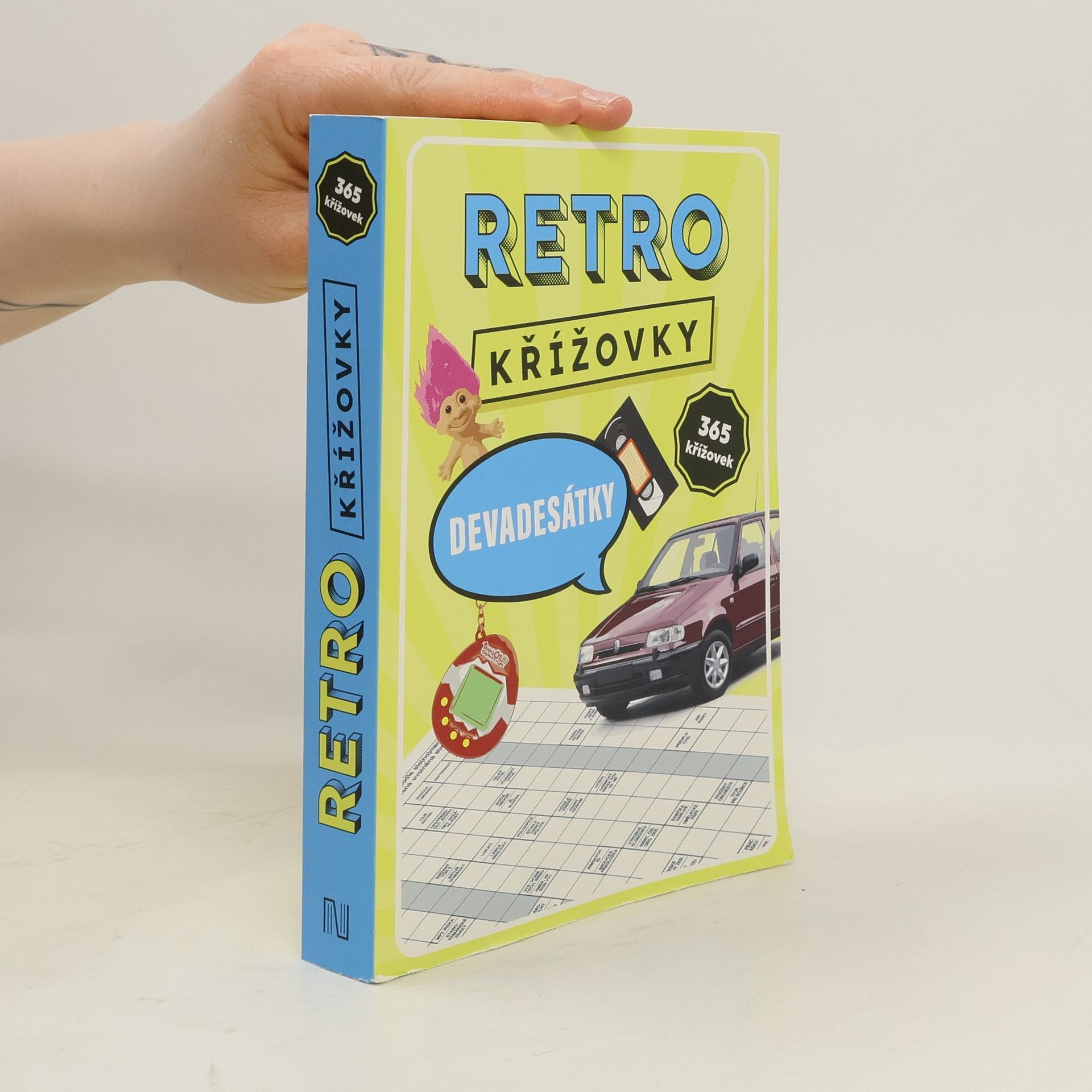 kolektiv Retro křížovky: Devadesátky- 365 křížovek
