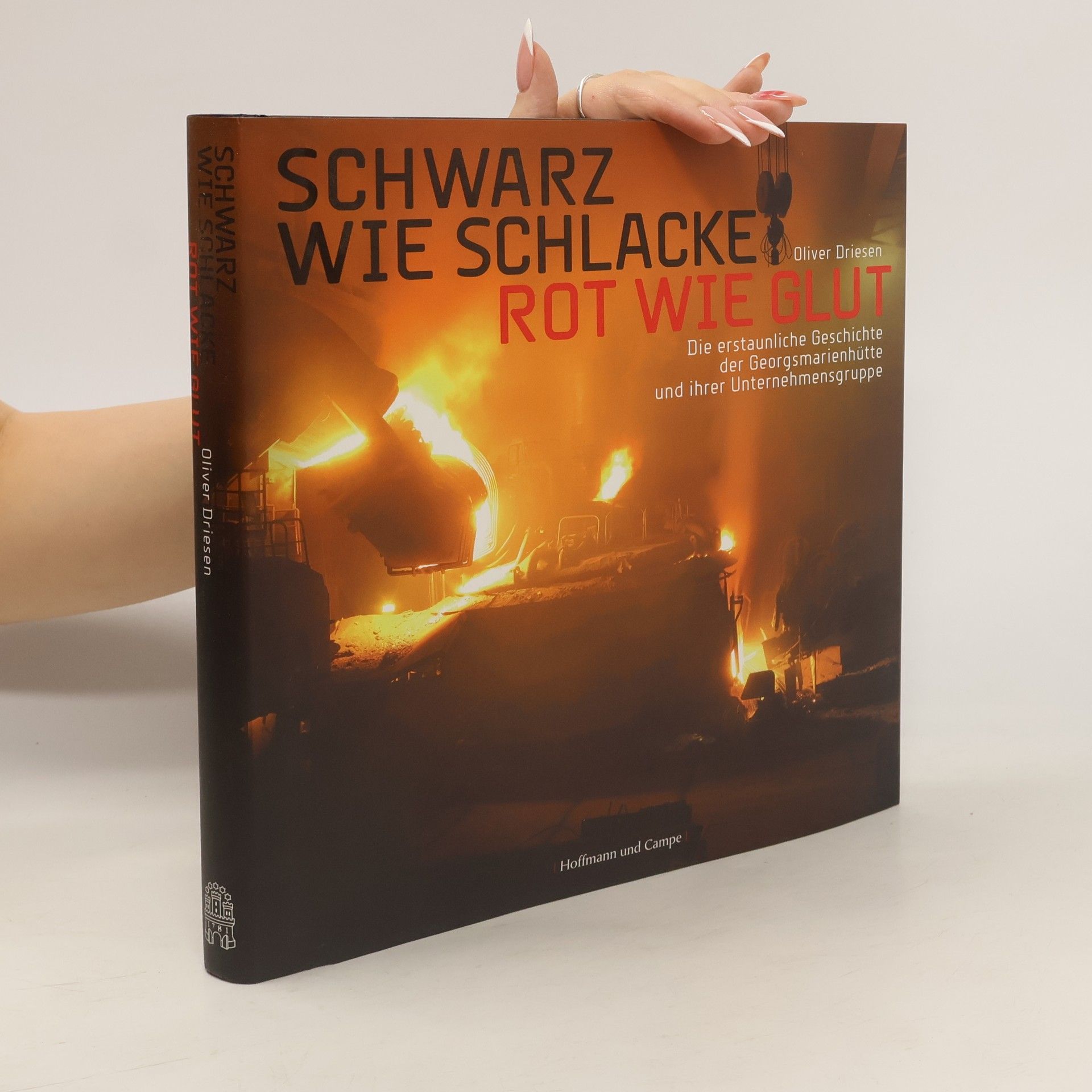 Oliver Driesen Schwarz wie Schlacke rot wie Glut