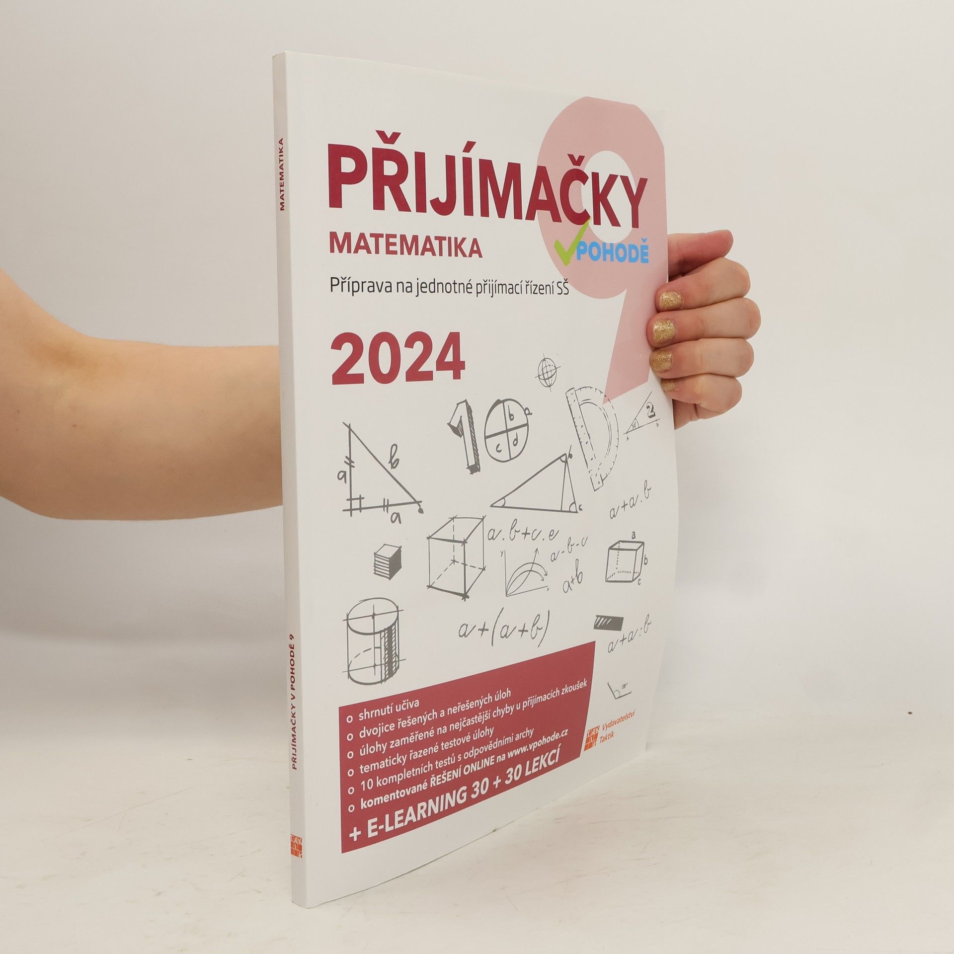 Robert Weinlich Přijímačky v pohodě : příprava na jednotné přijímací řízení SŠ 2024. Matematika