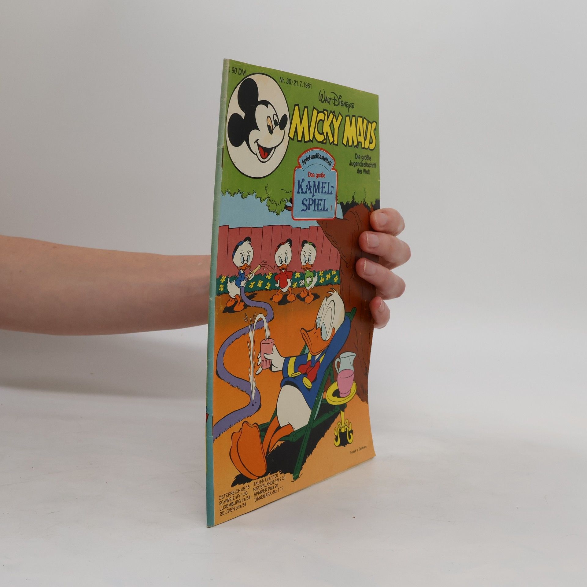 Collectif d'auteurs Micky Maus 7/1981
