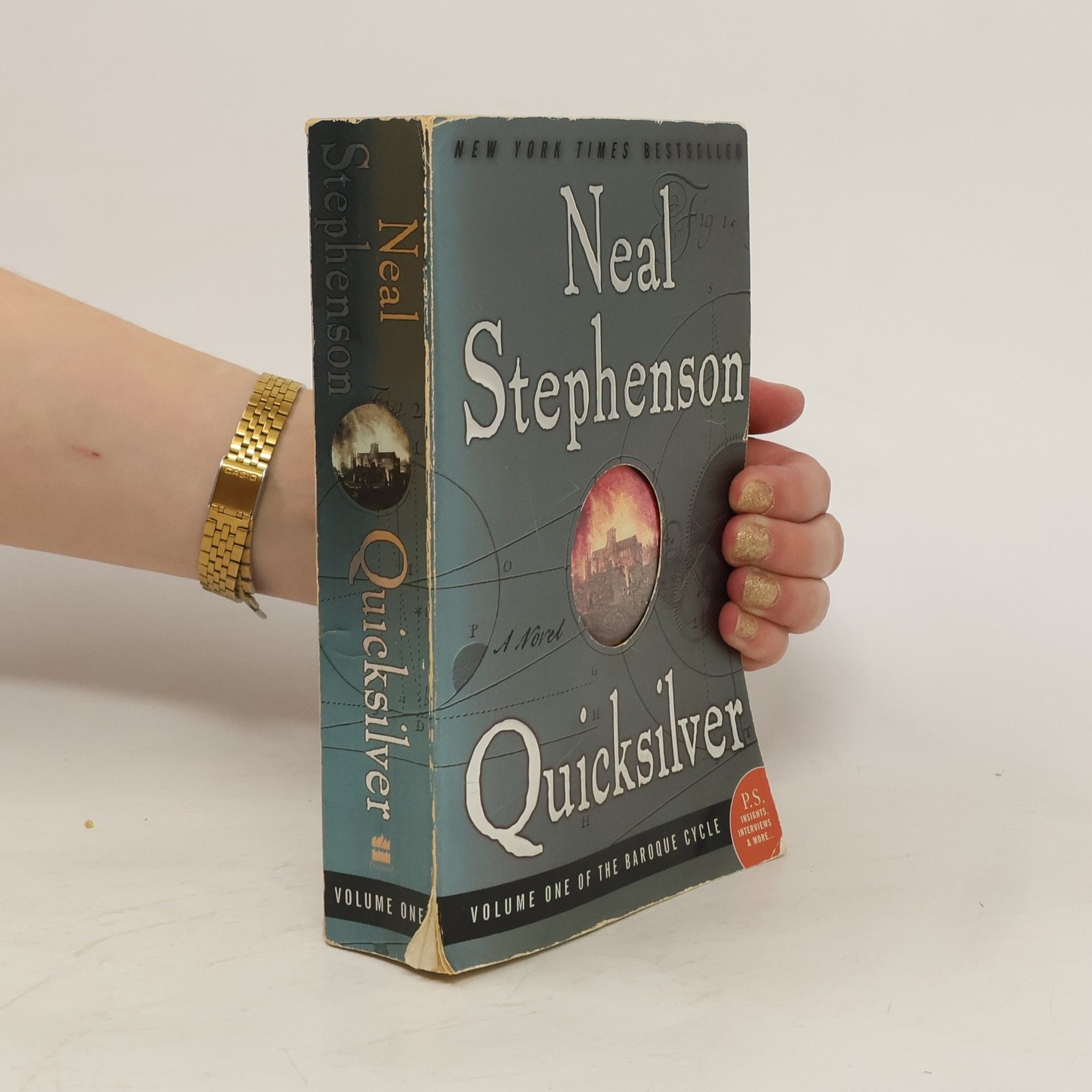 Neal Stephenson Quicksilver, English edition