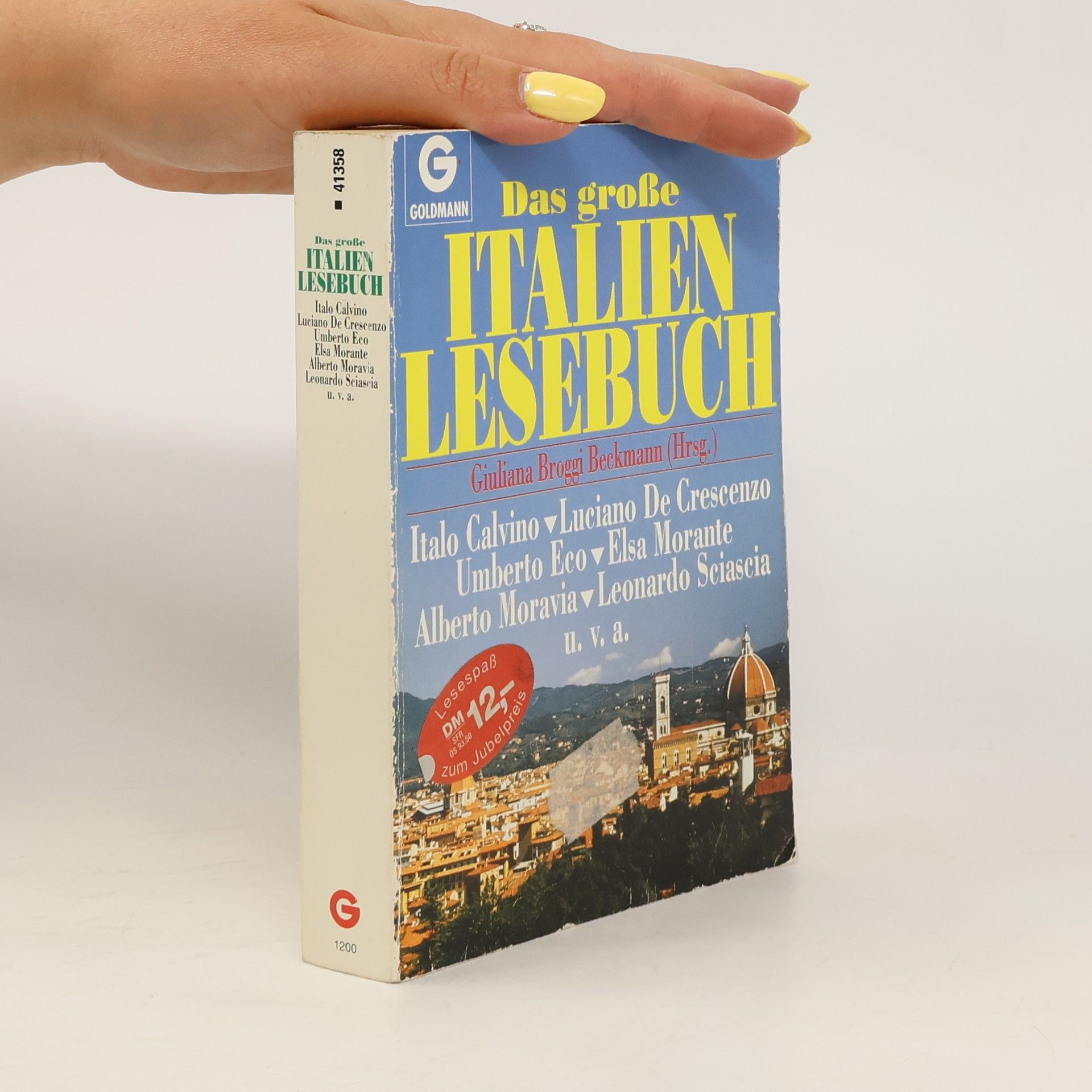 Giuliana Broggi Beckmann Das grosse Italien-Lesebuch