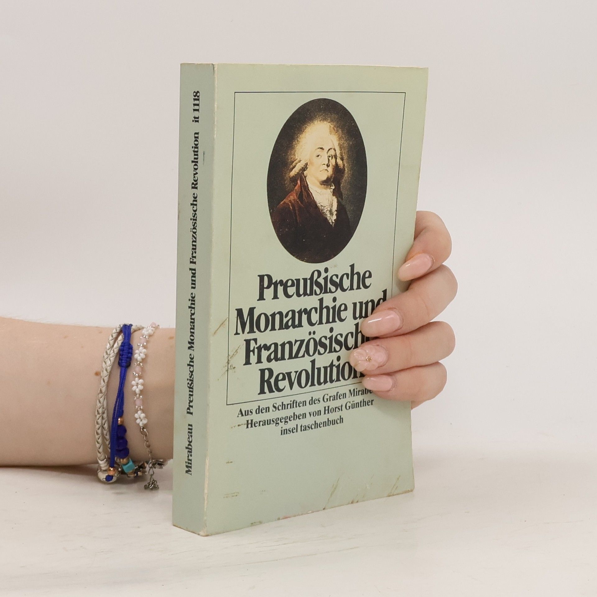 Honore Gabriel Riqueti de Mirabeau Preussische Monarchie und Französische Revolution