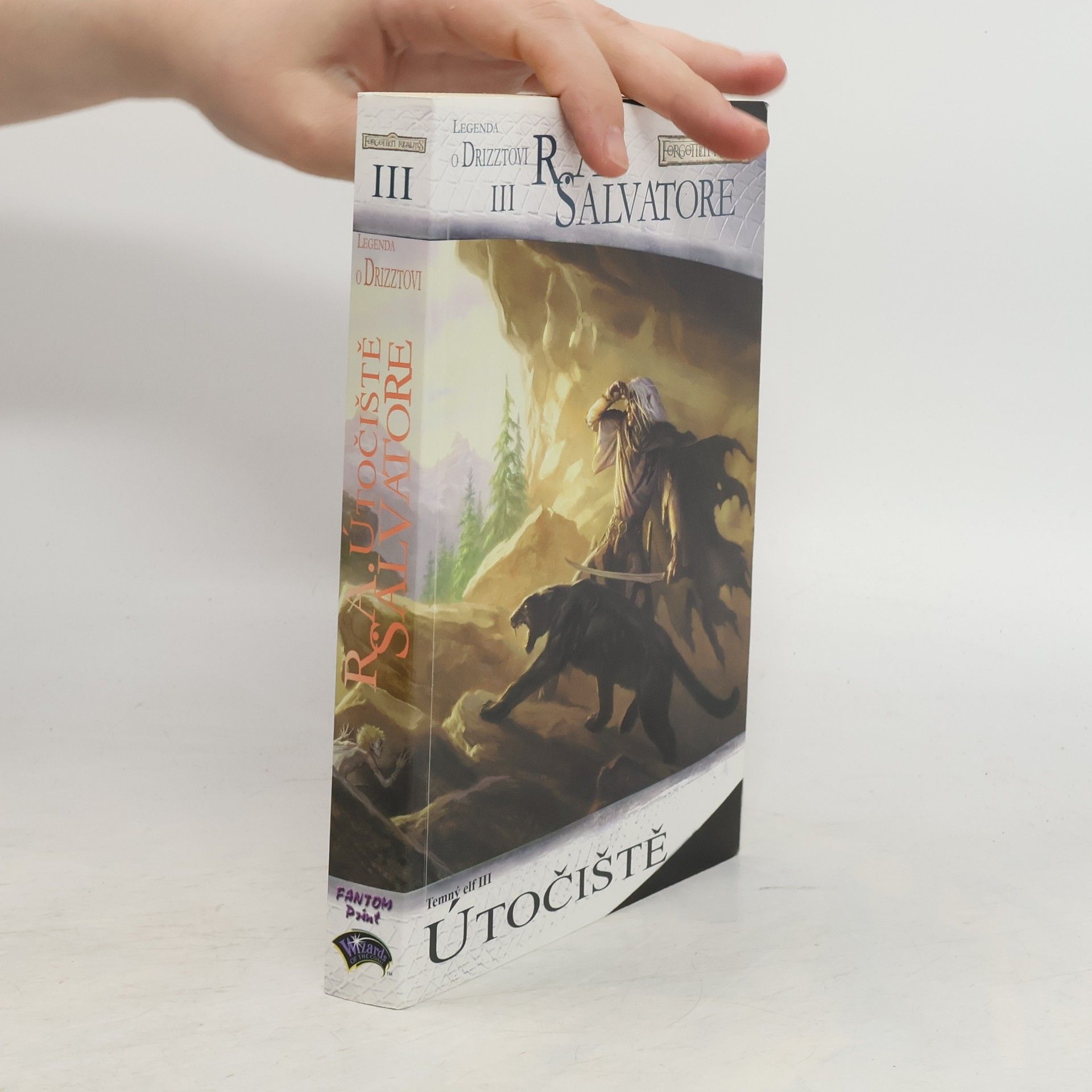 R. A. Salvatore Útočiště. Legenda o Drizztovi III