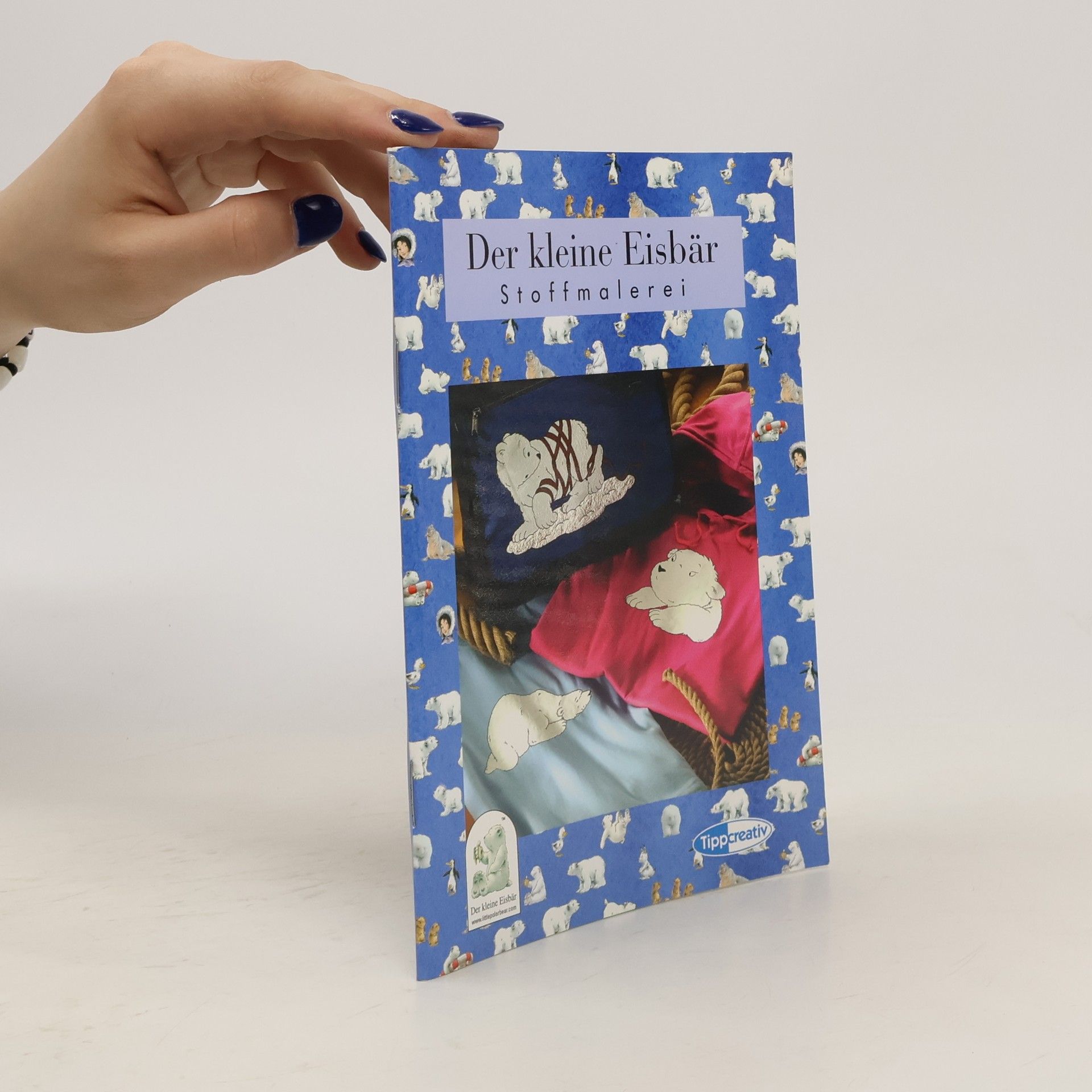 Bettina Kienitz Der kleine Eisbär - Stoffmalerei