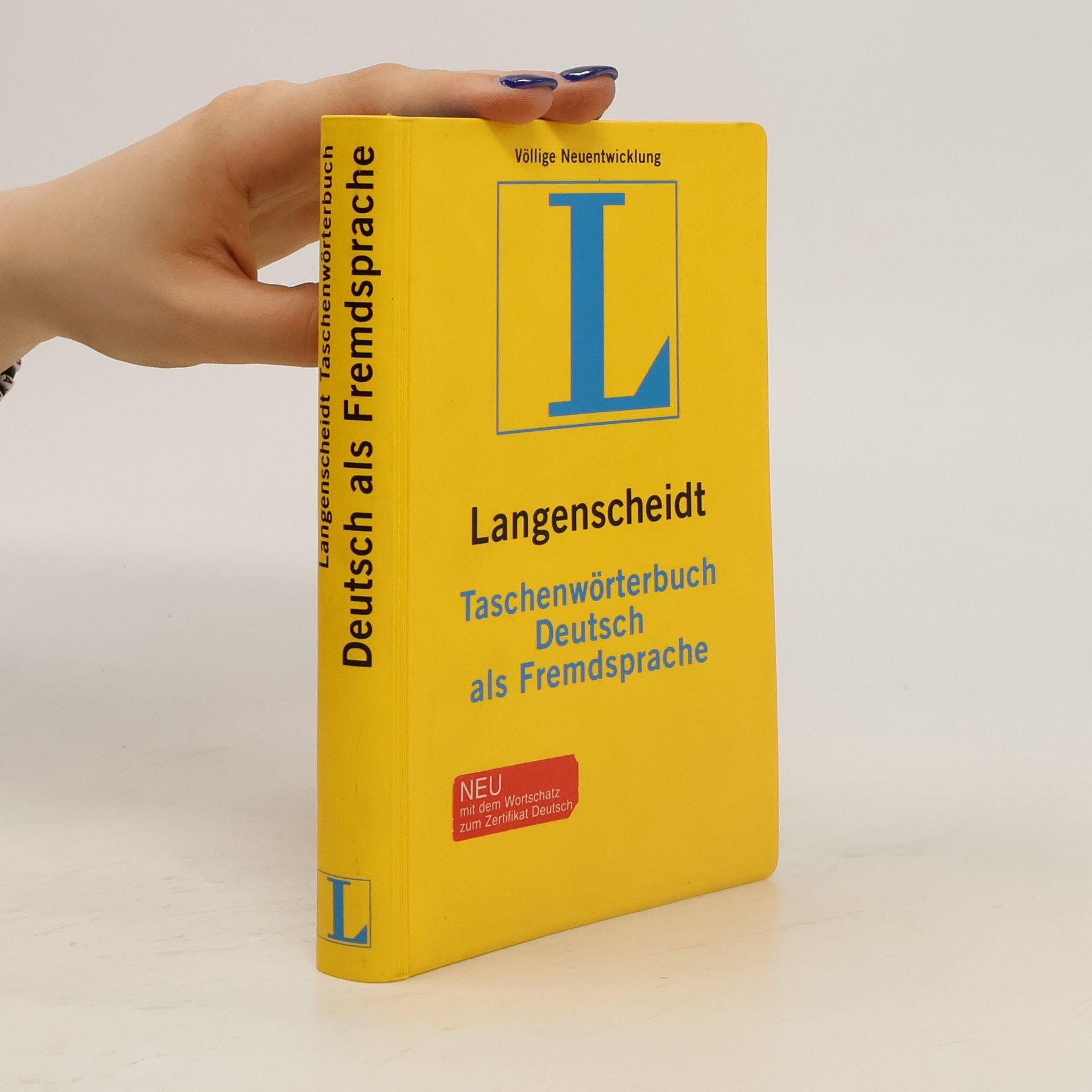 Hans Wellmann Langenscheidt Taschenwörterbuch Deutsch als Fremdsprache