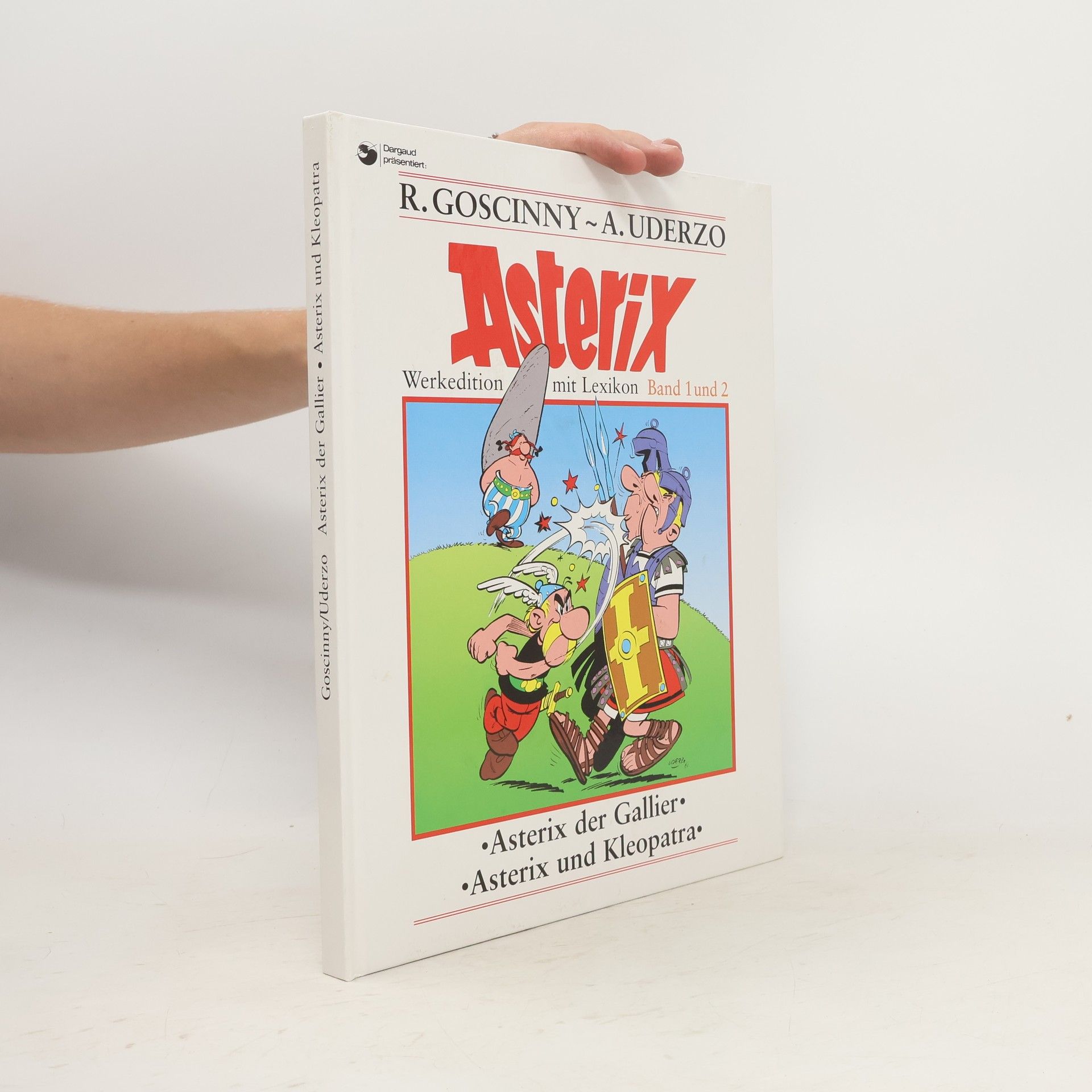 René Goscinny Asterix Werkedition mit Lexikon Band 1 und 2. Asterix der Gallier. Asterix und Kleopatra.