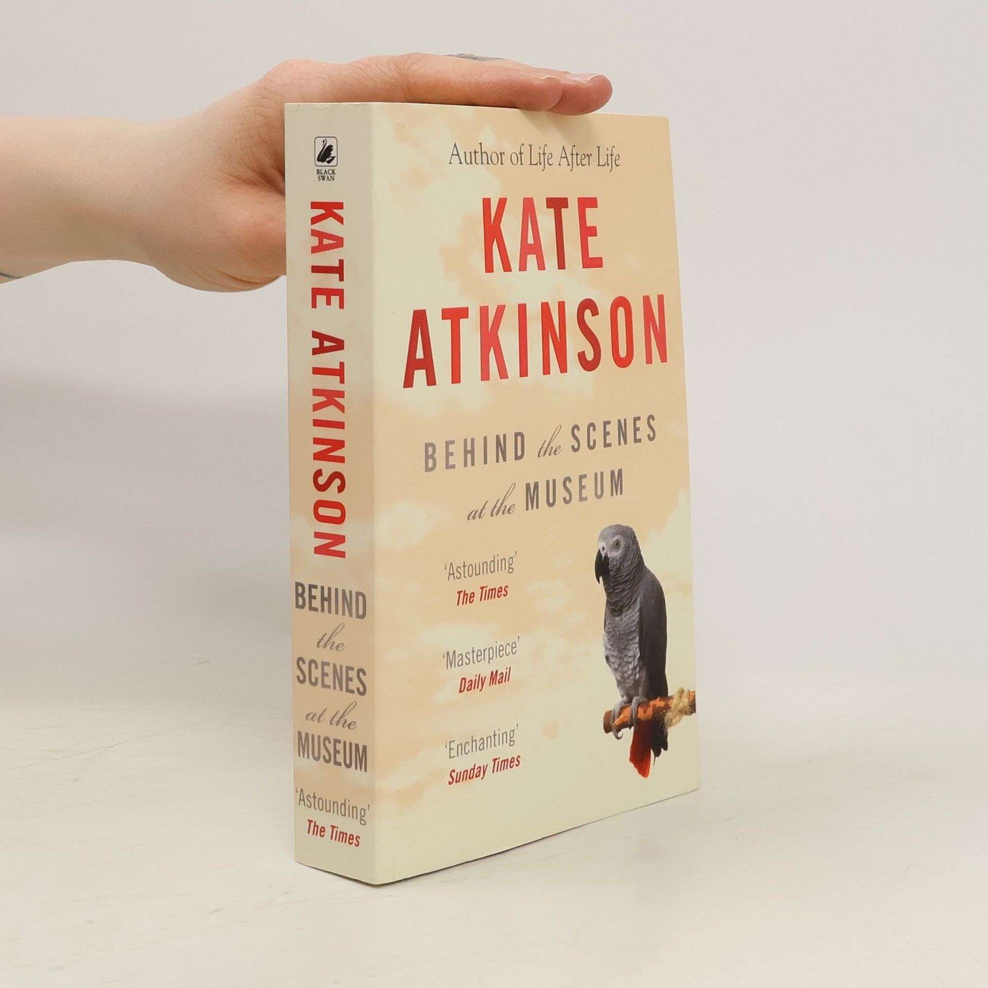 Kate Atkinson Behind the scenes at the museum
