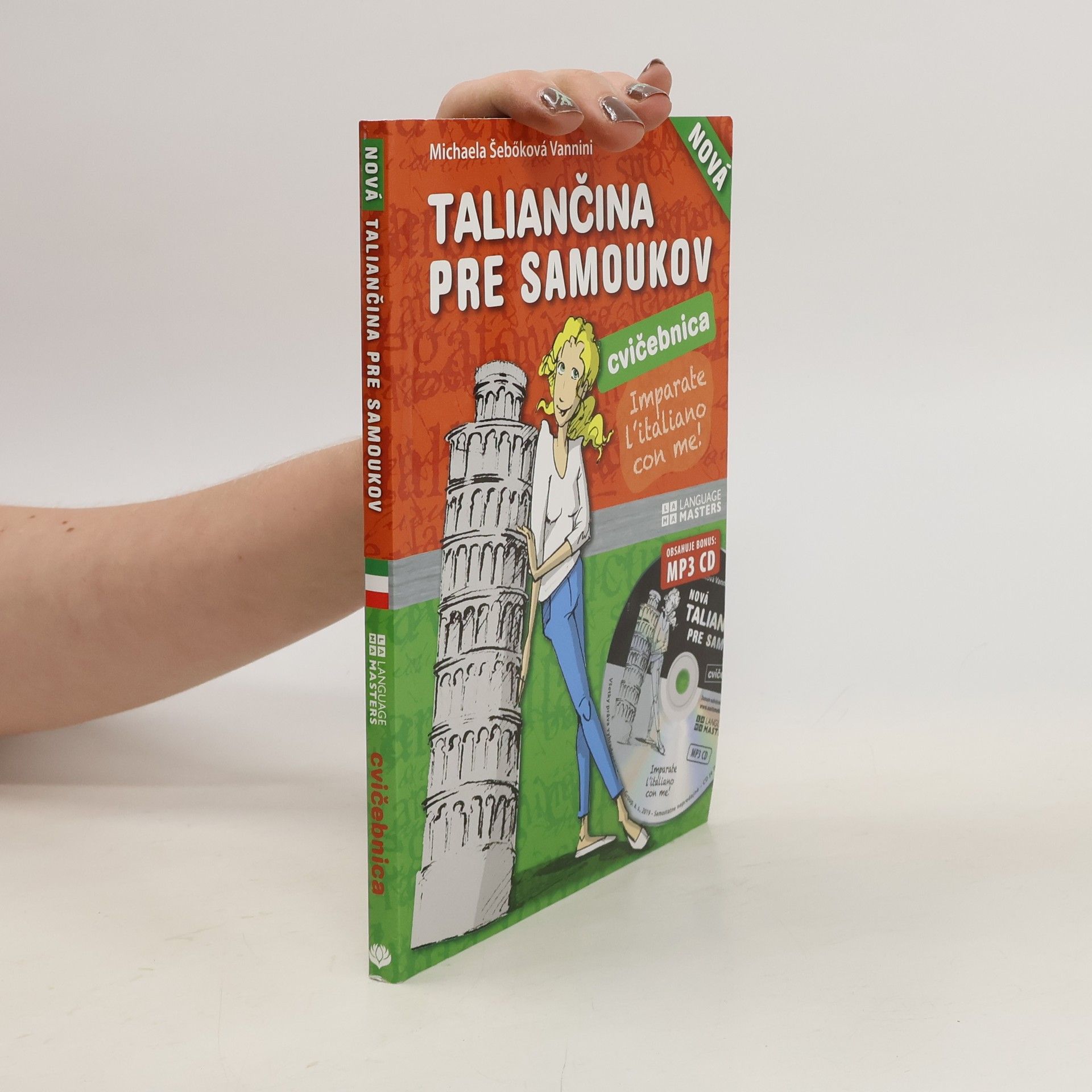 Michaela Šebőková Vannini Nová taliančina pre samoukov + CD