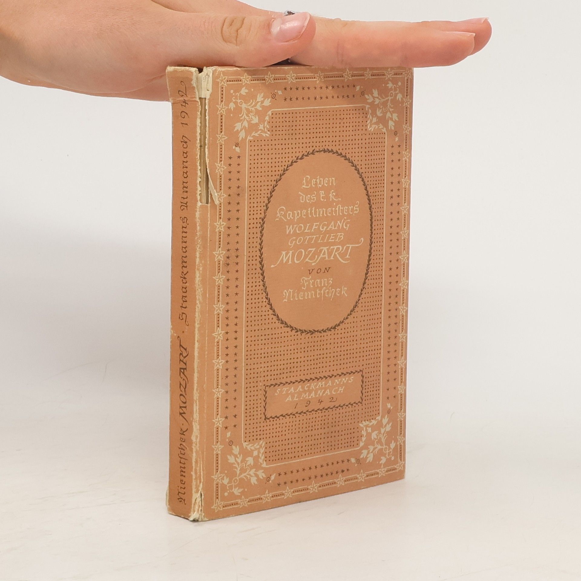 Franz Niemetschek Almanach auf das Jahr 1942. Leben des Kapellmeisters Wolfgang Amadeus Mozart