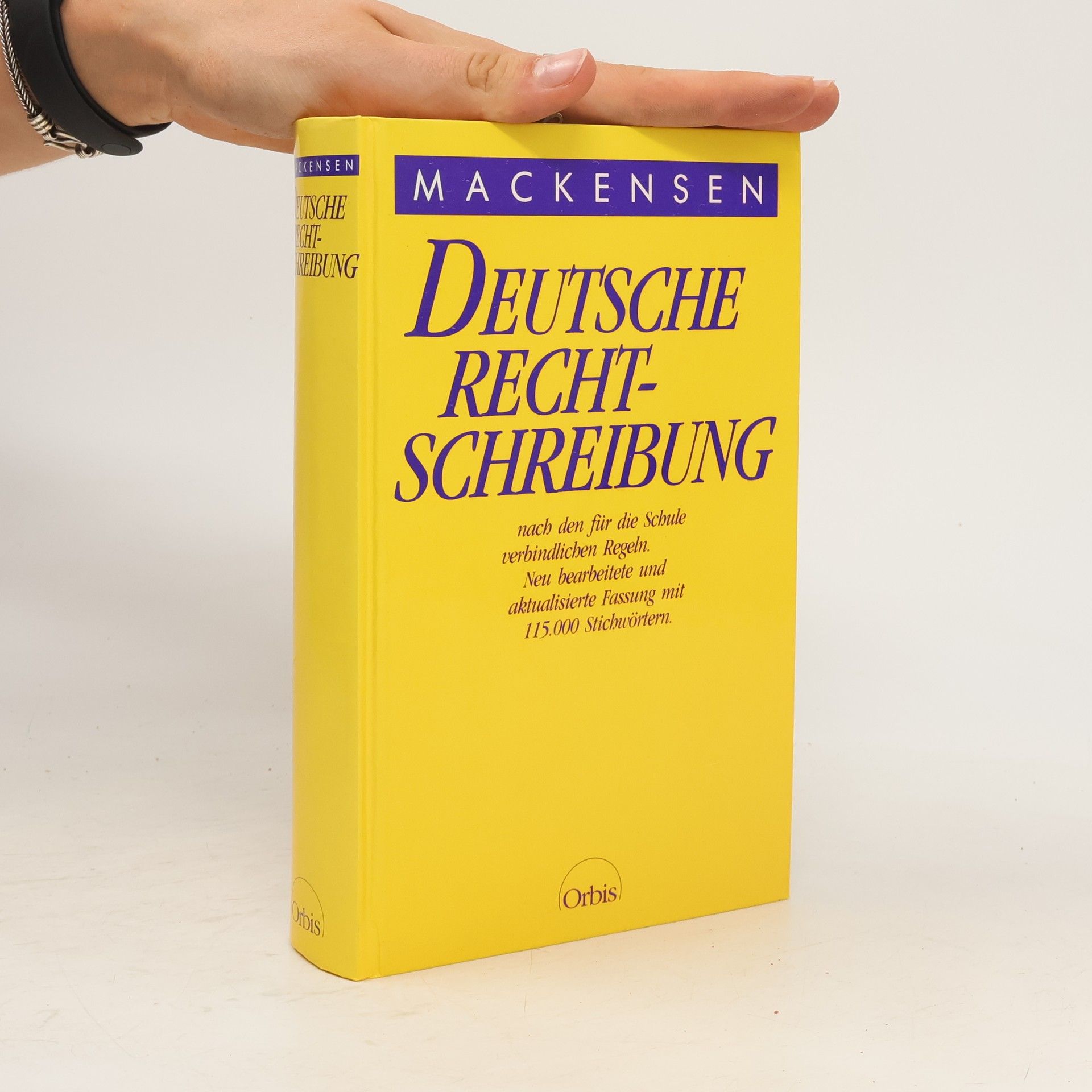 Lutz Mackensen Deutsche Rechtschreibung