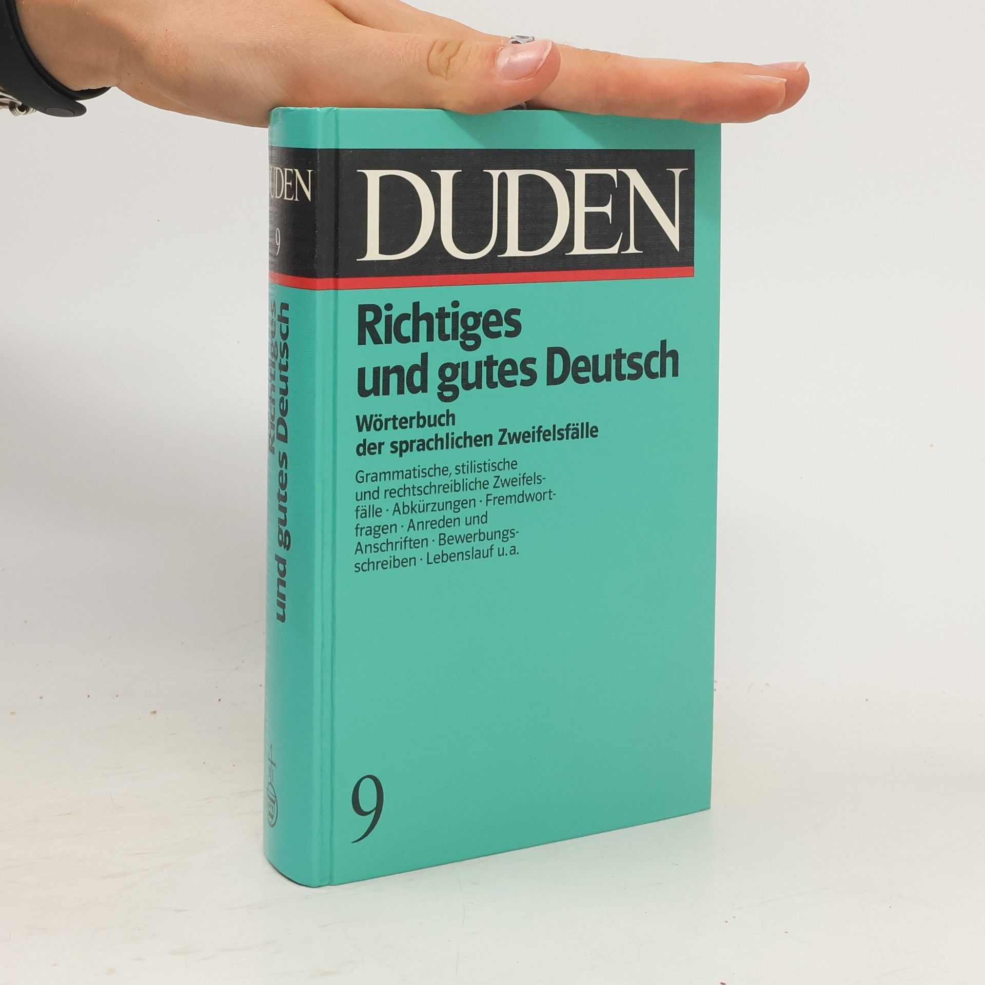 Dieter Berger Richtiges und gutes Deutsch : Wörterbuch der sprachlichen Zweifelsfälle