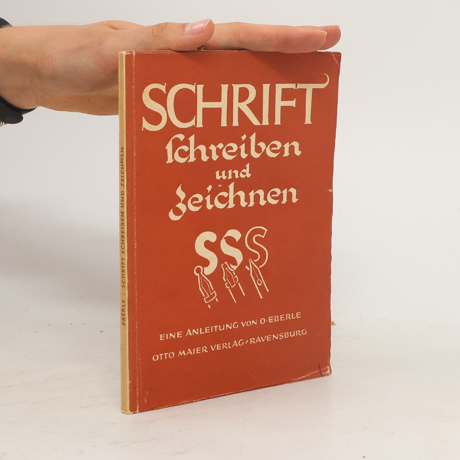 Ortwin Eberle Schrift schreiben und zeichen