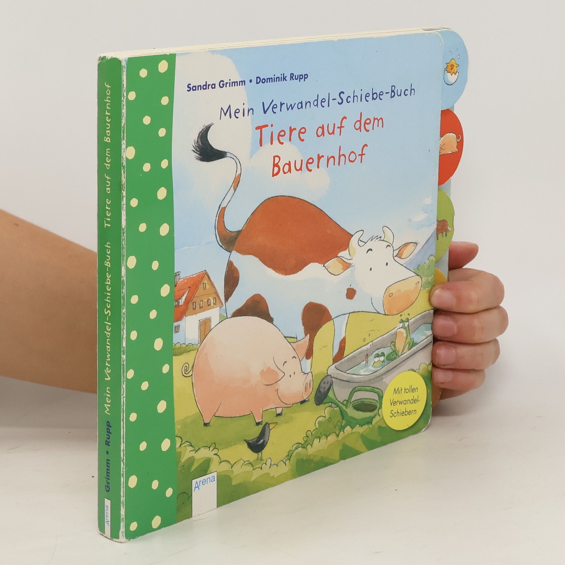 Sandra Grimm Mein Verwandel-Schiebe-Buch - Tiere auf dem Bauernhof