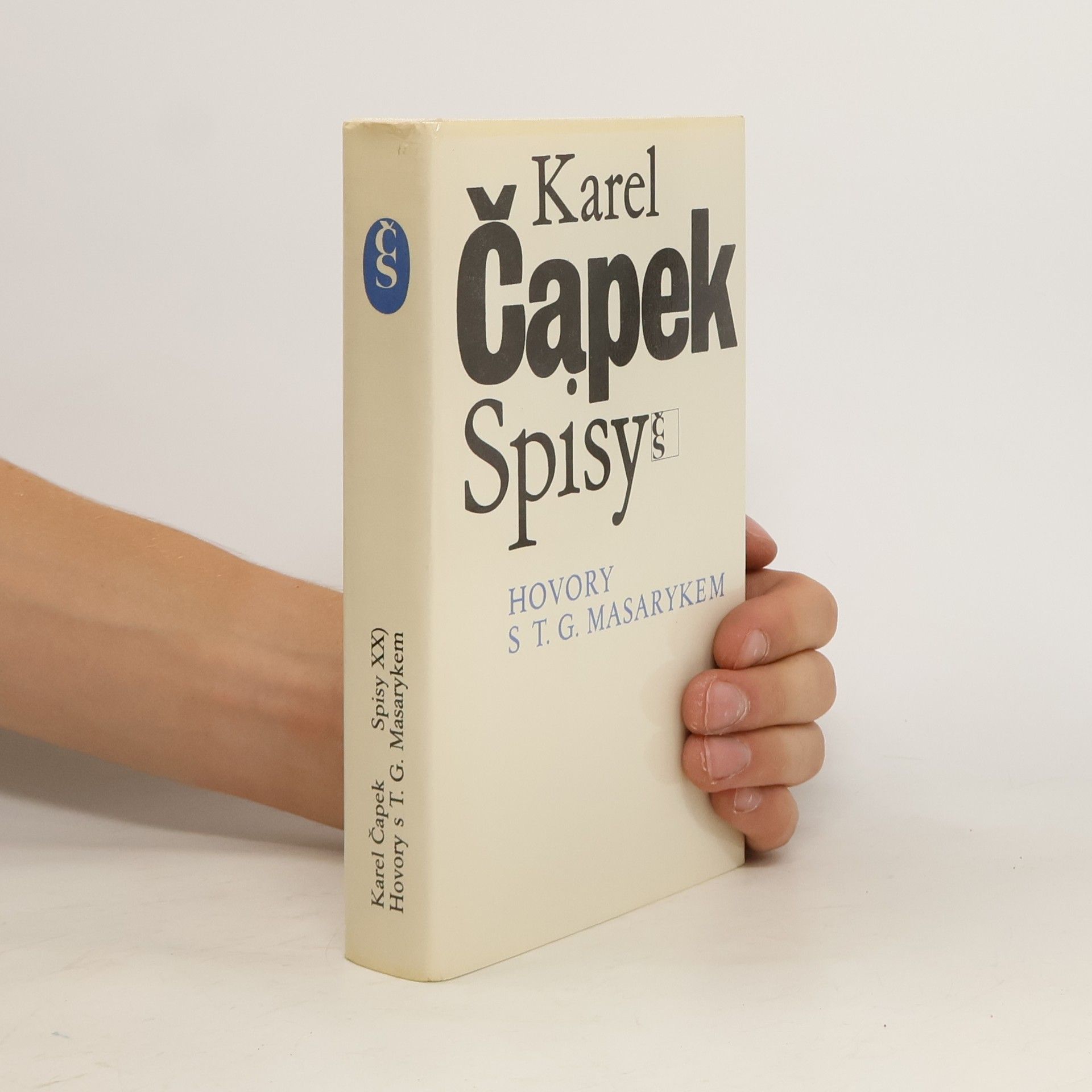 Karel Čapek Hovory s T. G. Masarykem