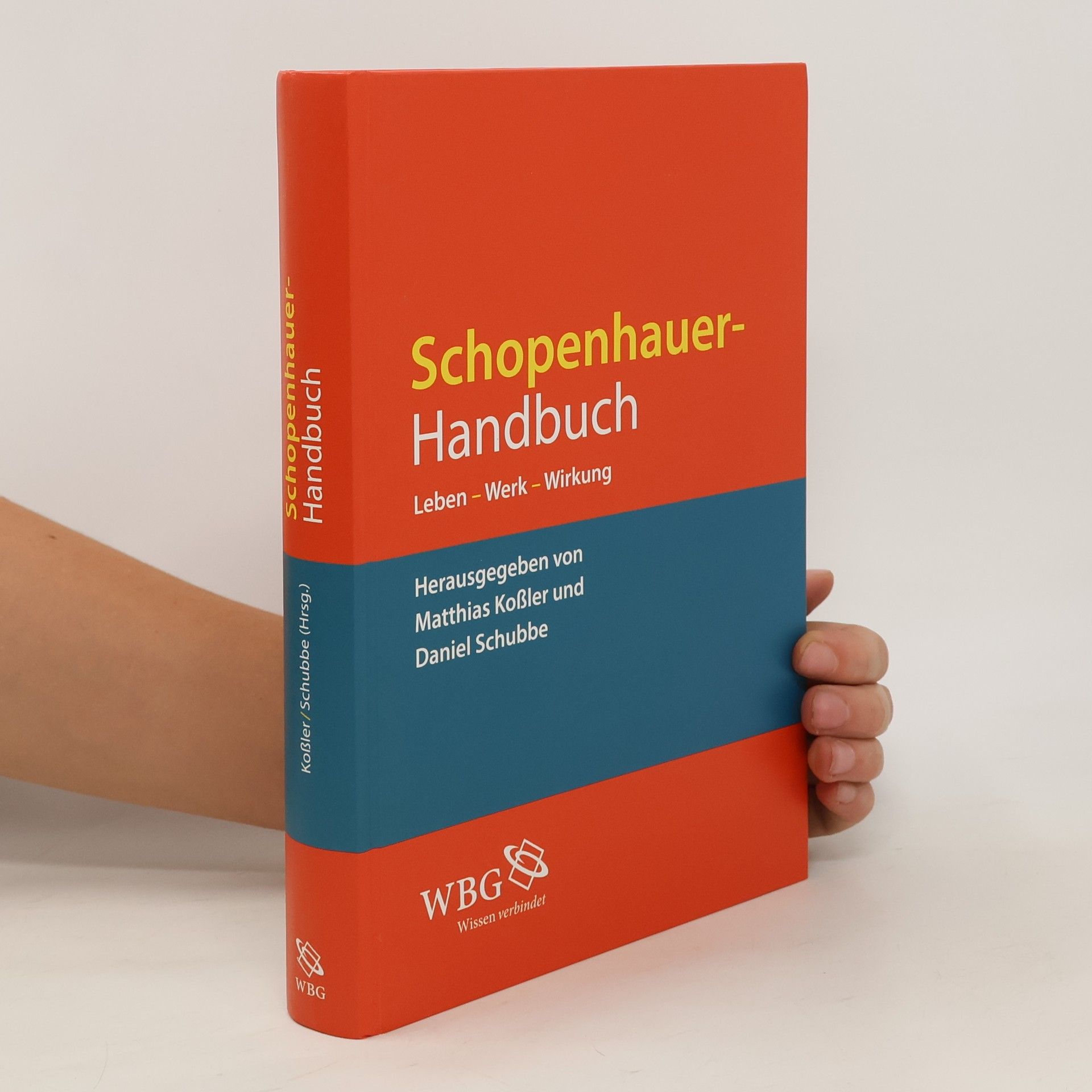 Daniel Schubbe Schopenhauer-Handbuch