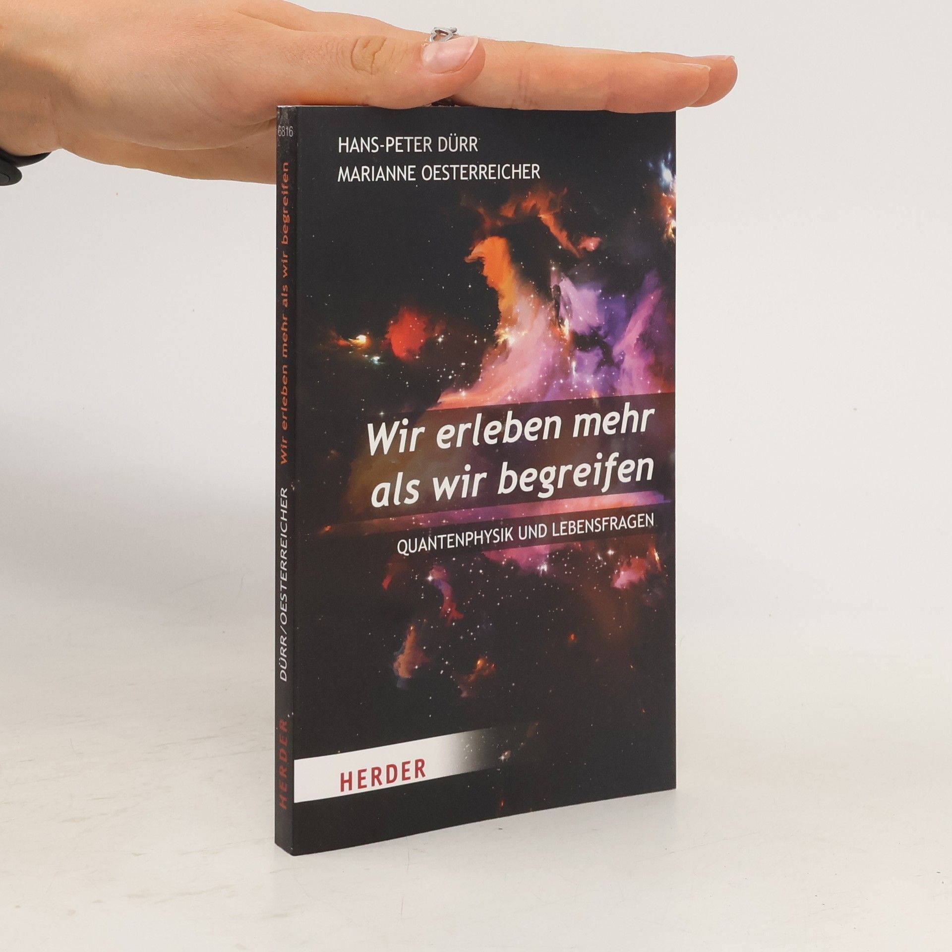 Hans-Peter Dürr Wir erleben mehr als wir begreifen