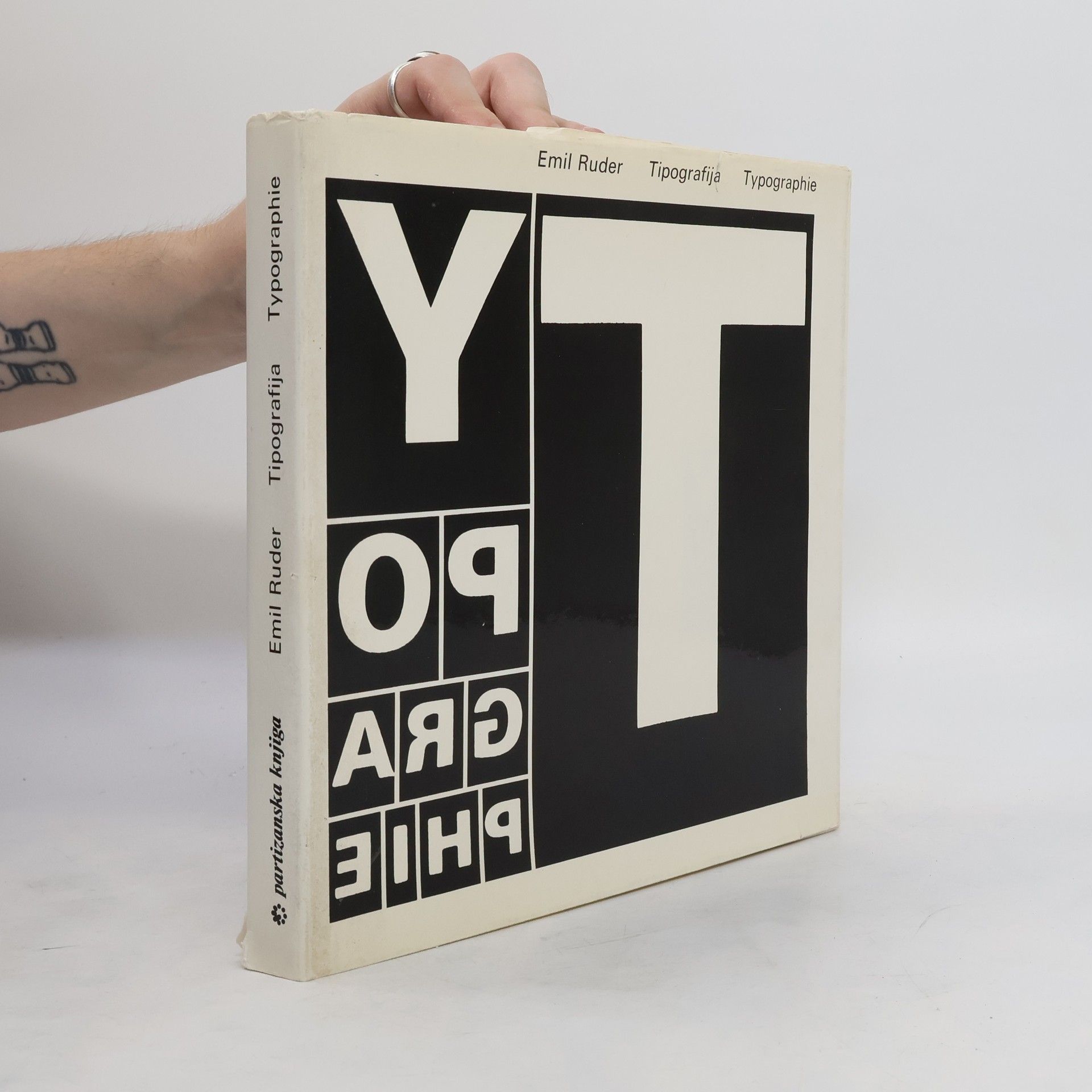 Emil Ruder Tipografija Typographie