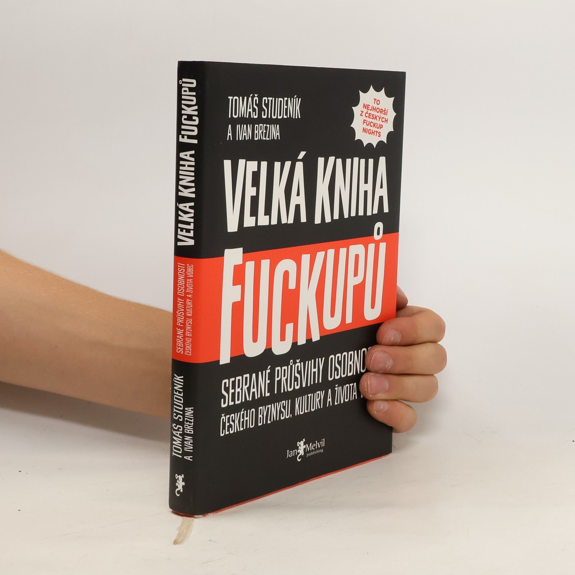 Tomáš Studeník Velká kniha fuckupů