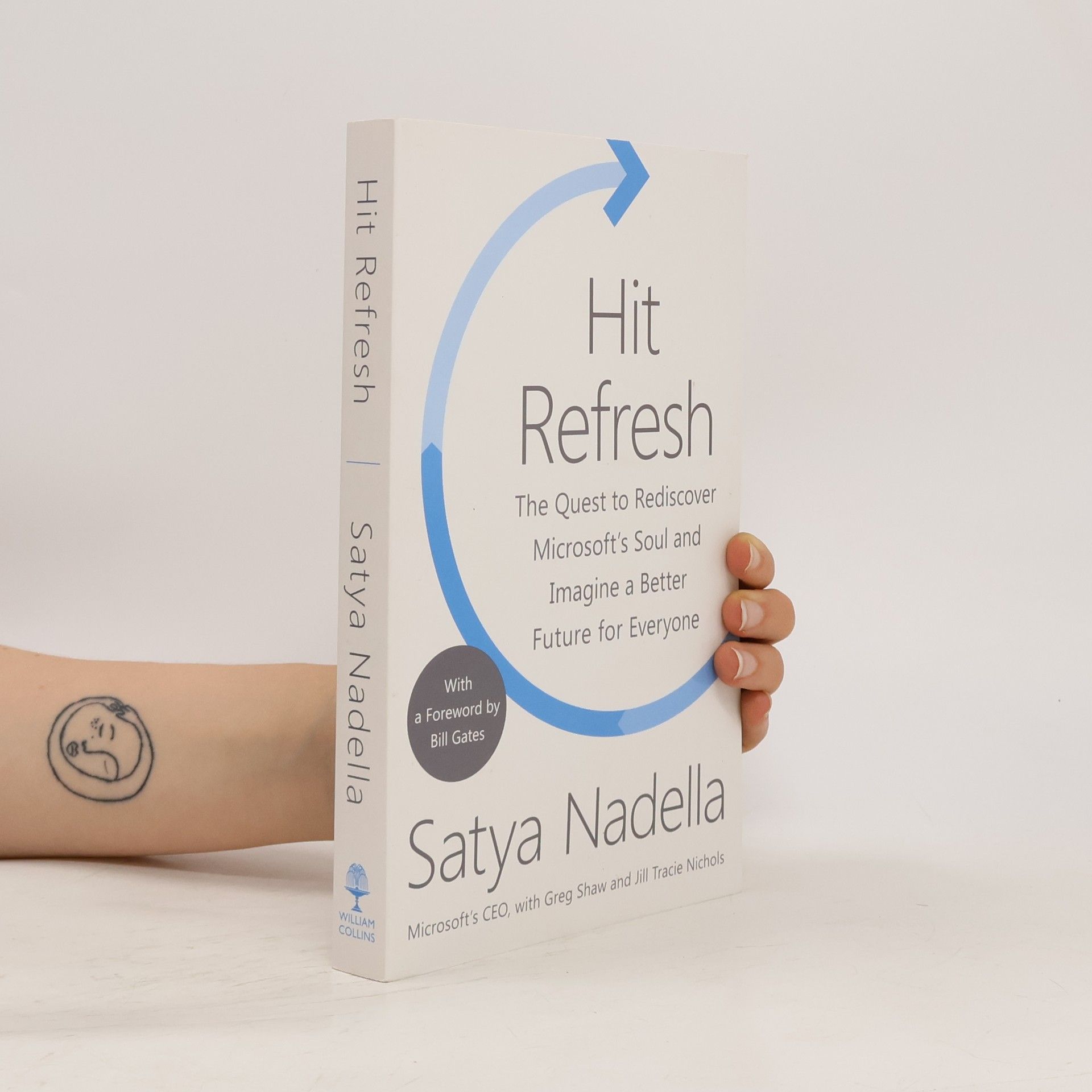Satya Nadella Hit refresh